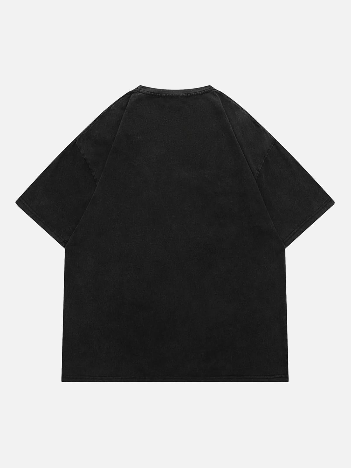 Concert Outfit Abstract Portrait Print T-Shirt