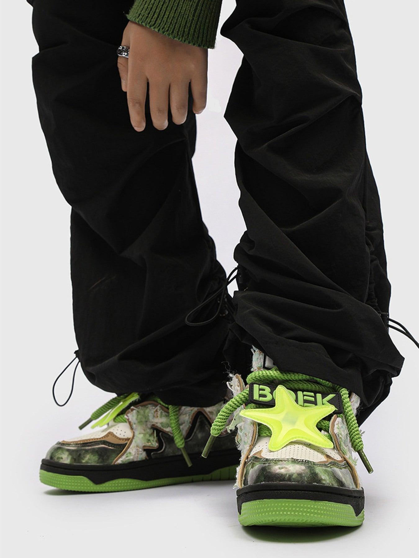 Concert Outfit American Retro High Street Sneakers Shoes