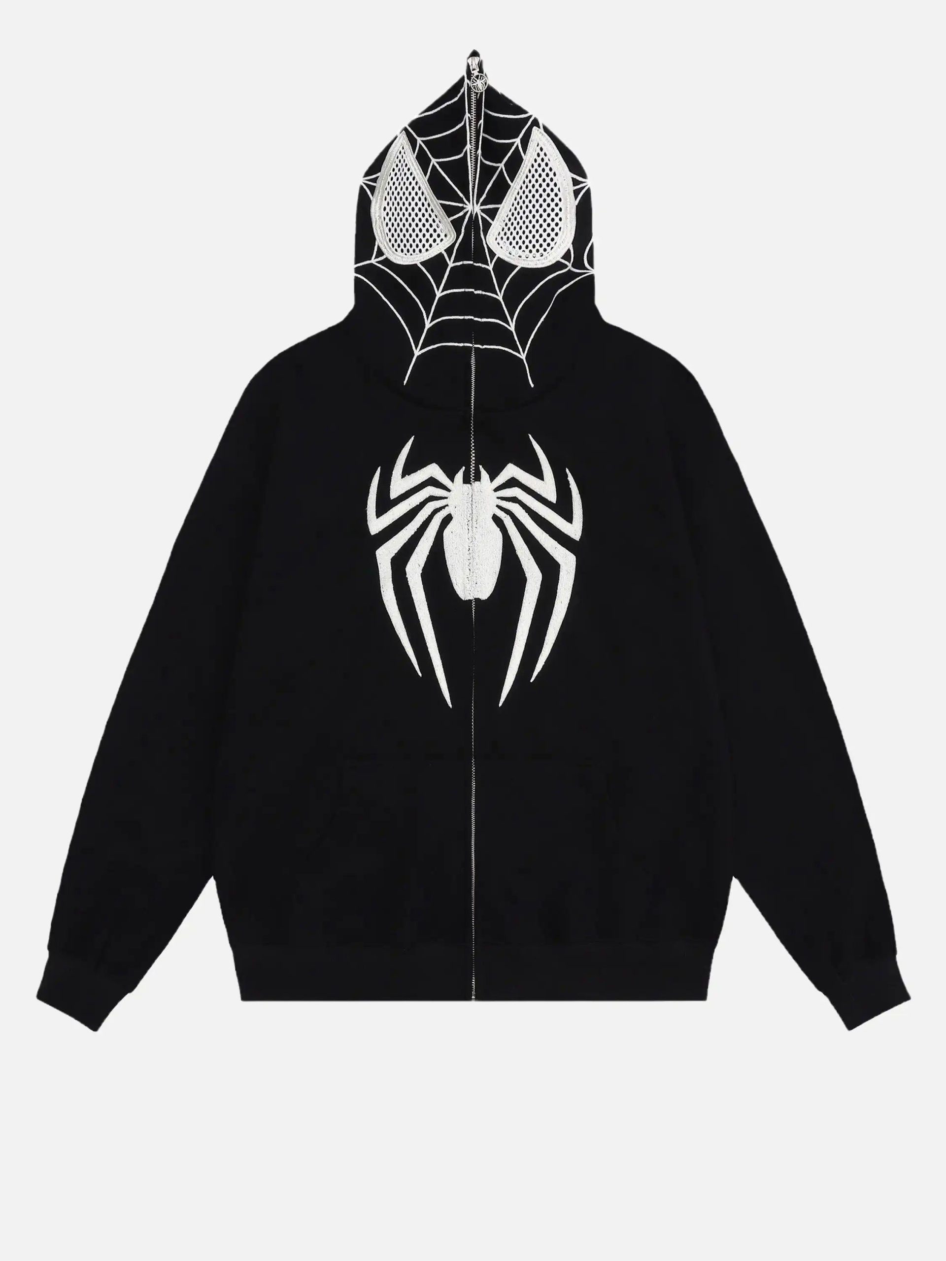 Concert Outfit American Spider Towel Embroidery Cardigan Hoodie
