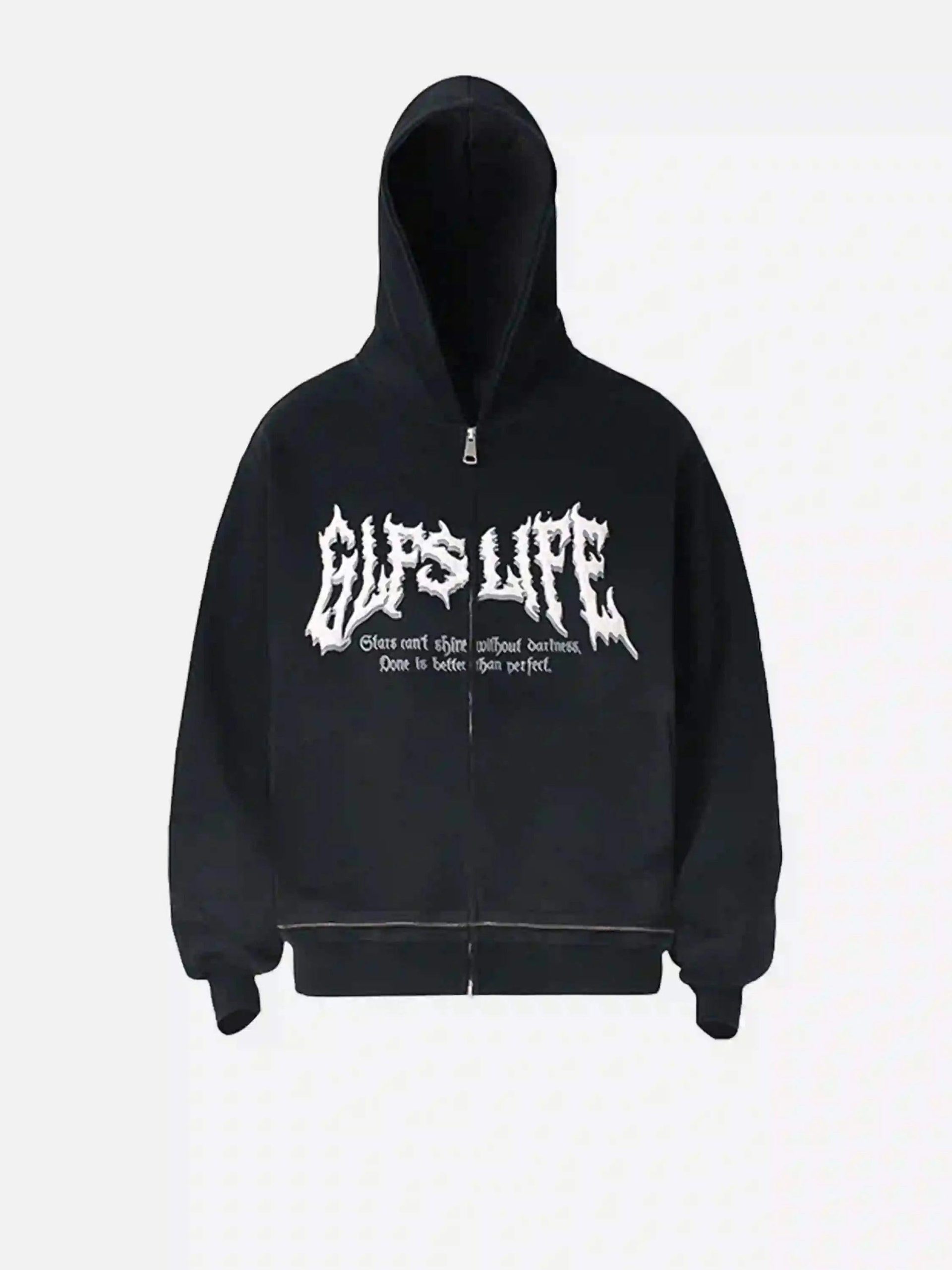 Concert Outfit American Street Foam Hooded Hoodie