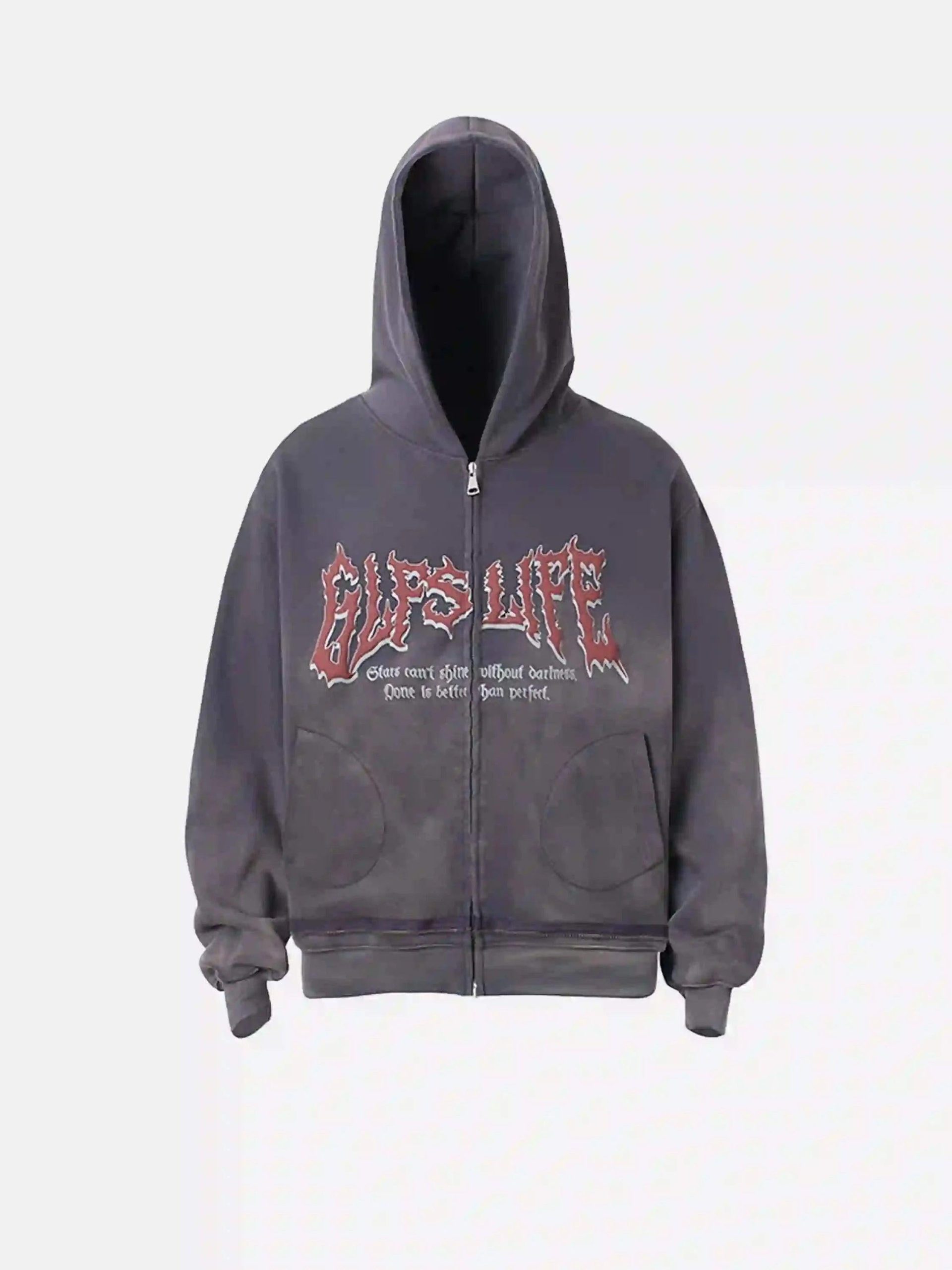 Concert Outfit American Street Foam Hooded Hoodie