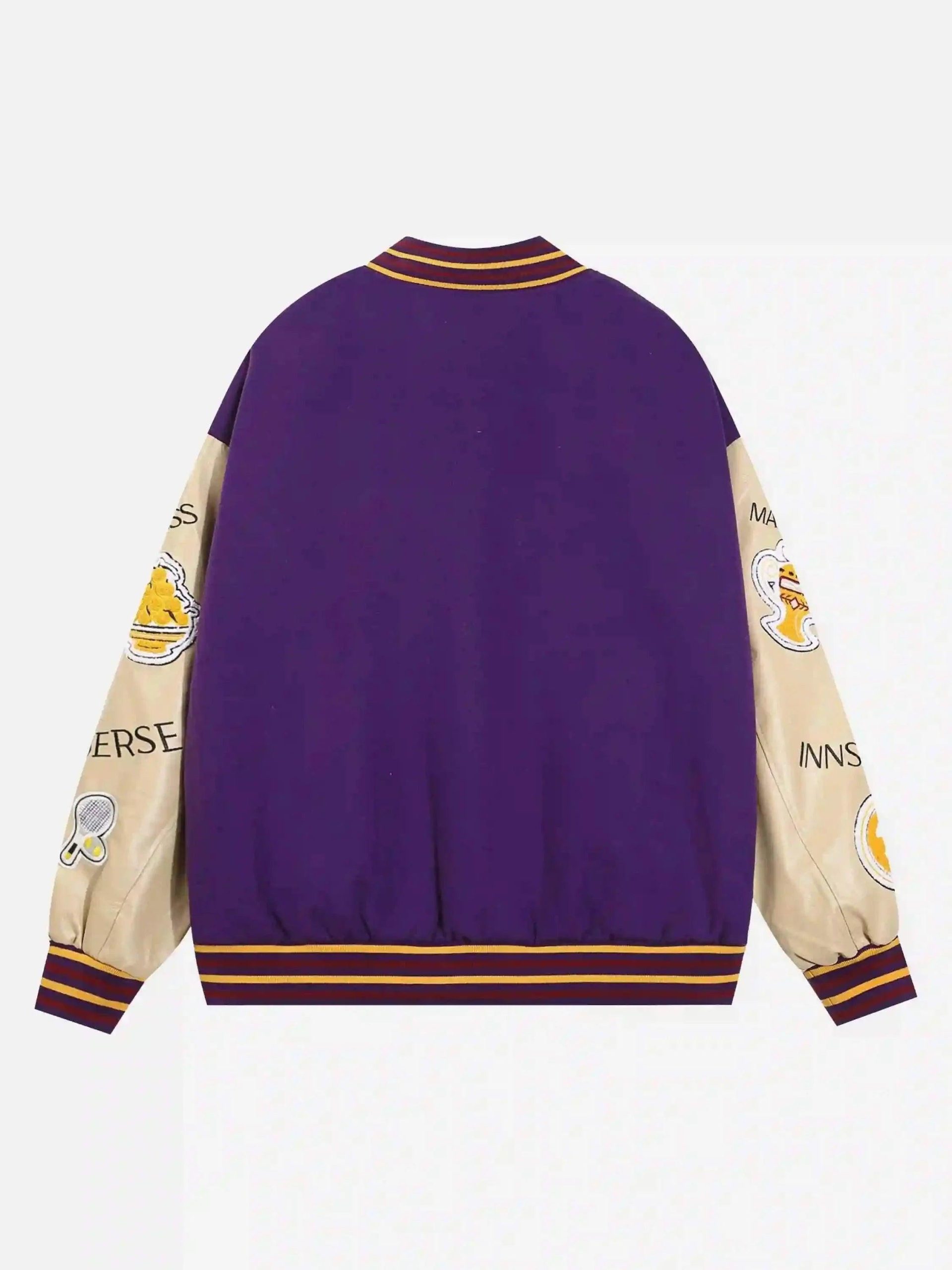 Concert Outfit American Street Retro Embroidered Baseball Jacket