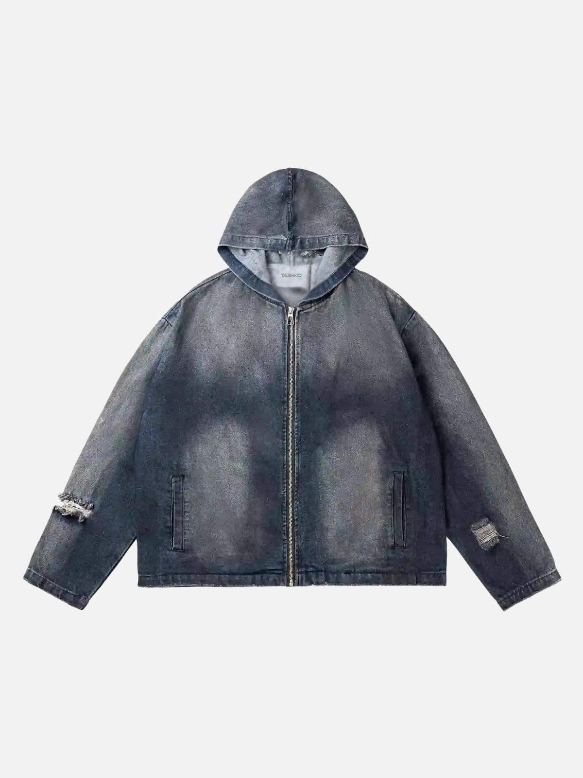 Concert Outfit American Street Style Retro Hoodie