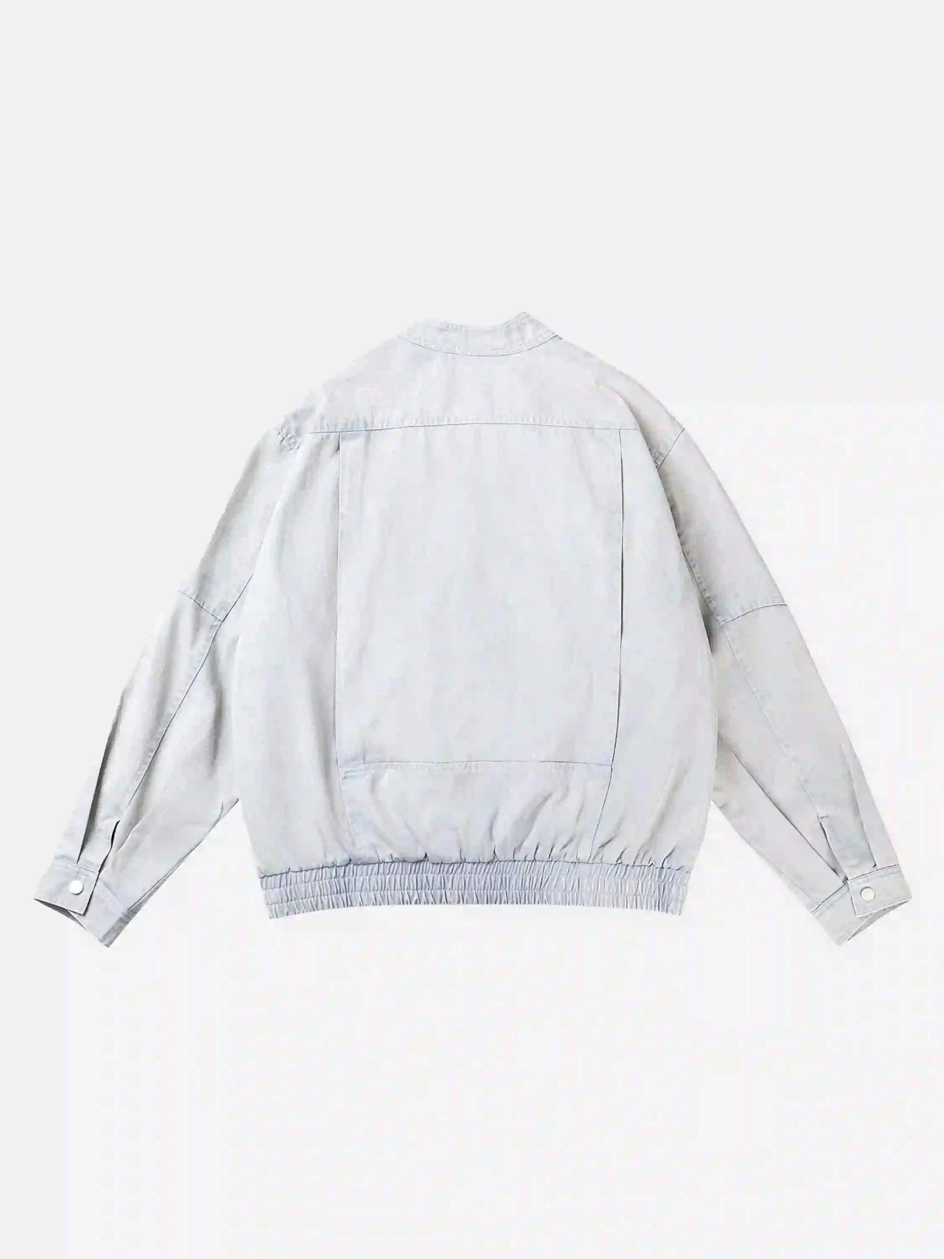 Concert Outfit American Street Style Washed Faded Short Jacket