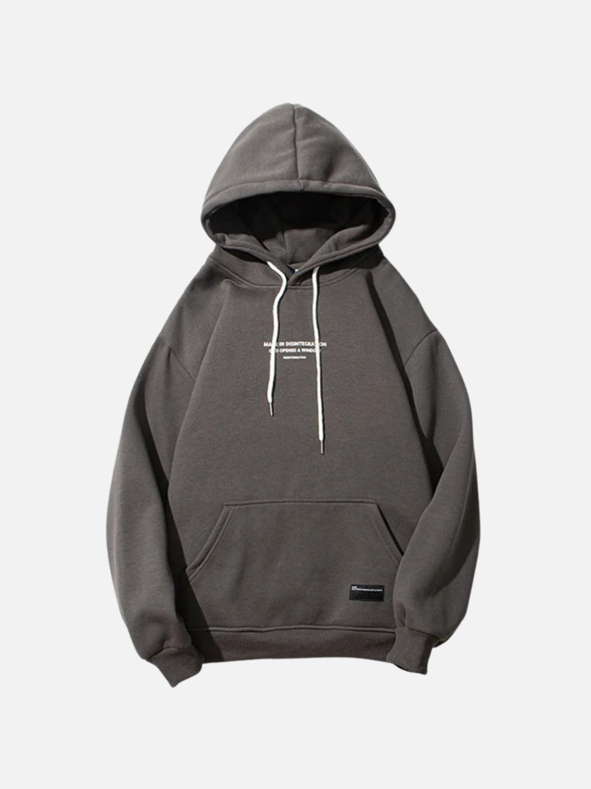 Concert Outfit Angel God Print Hoodie