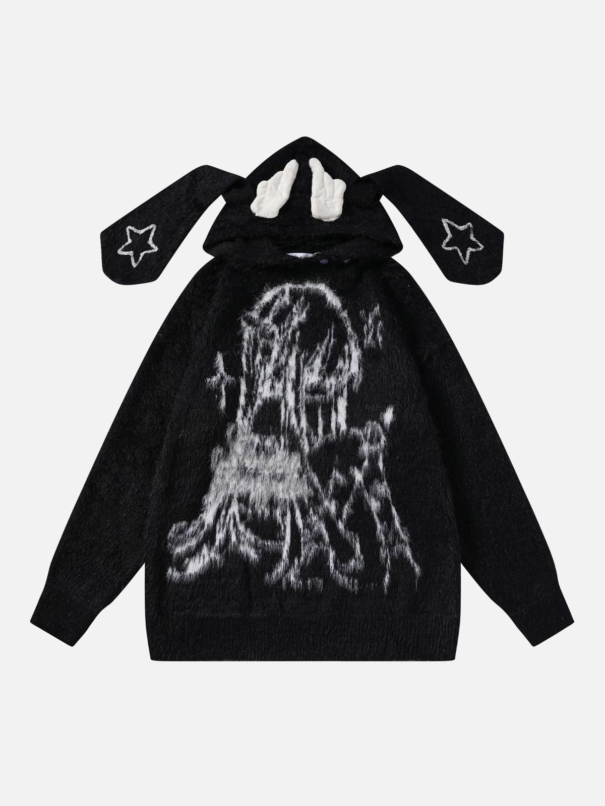 Concert Outfit Anime Seahorse Fur Hoodie