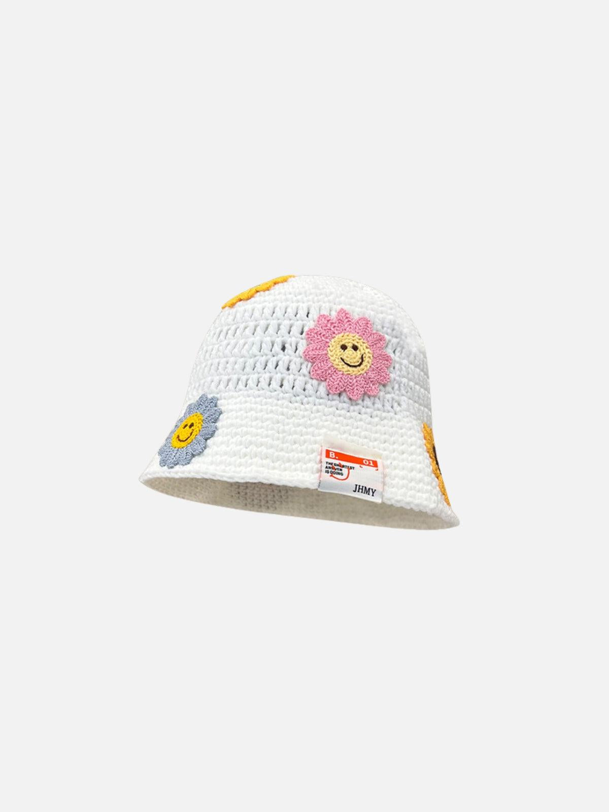 Concert Outfit Bloom Knit Bucket Hat
