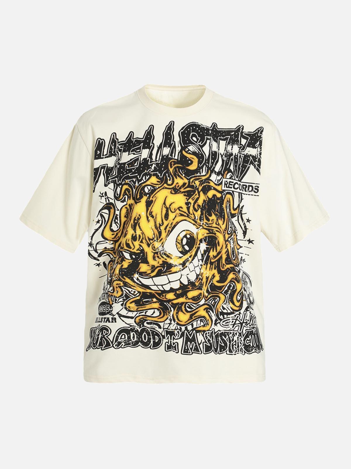 Concert Outfit Bold Artwork Graphic T-Shirt