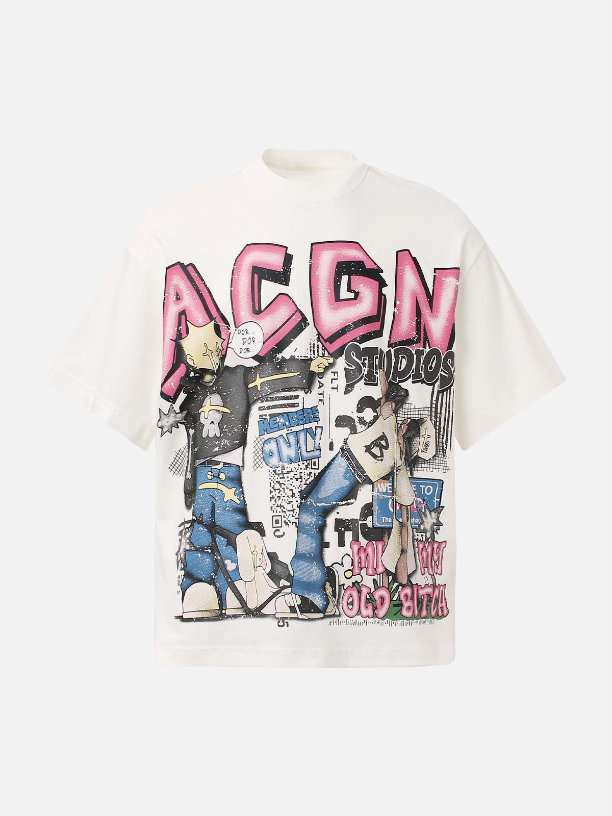 Concert Outfit Bold Streetwear Design Graphic T-Shirt