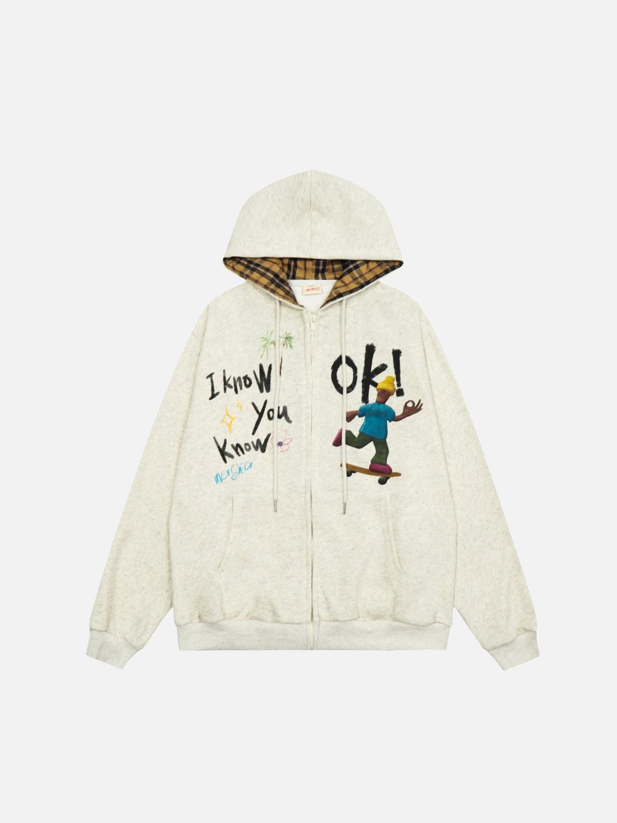 Concert Outfit Cartoon Character Leisure Hoodie