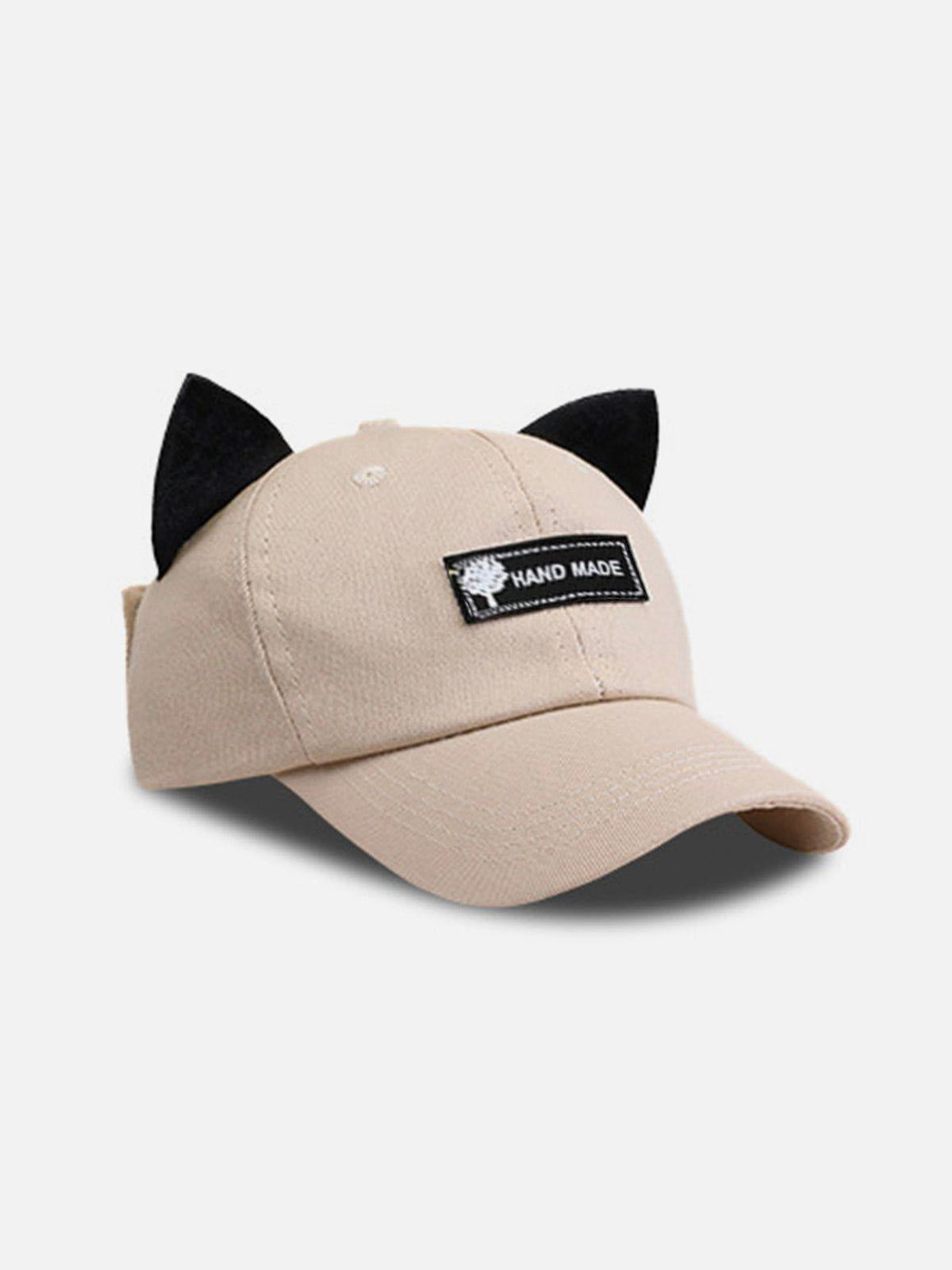 Concert Outfit Cat Ears Aviator Glasses Baseball Hat