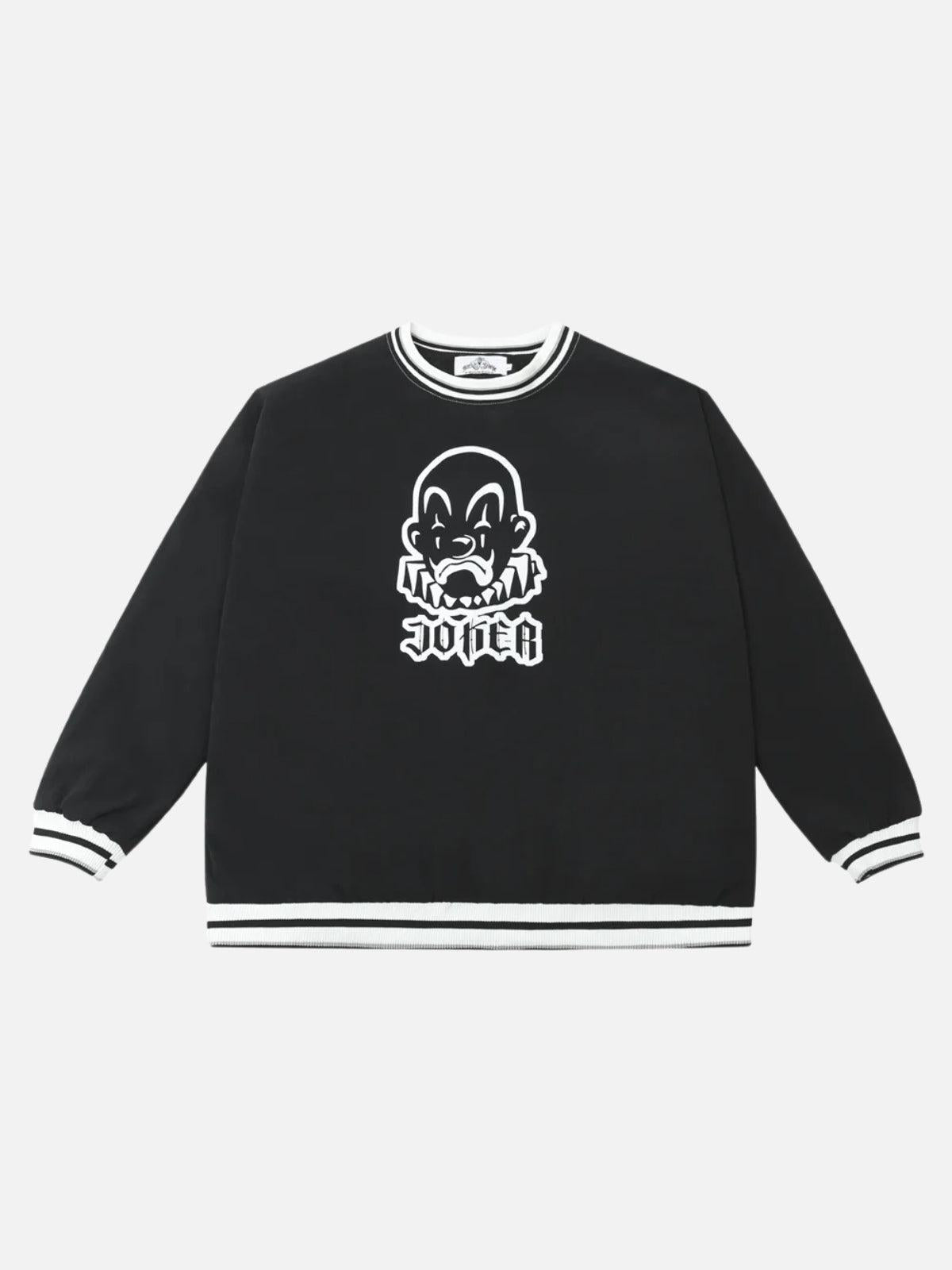 Concert Outfit Clown Print Sweatshirt