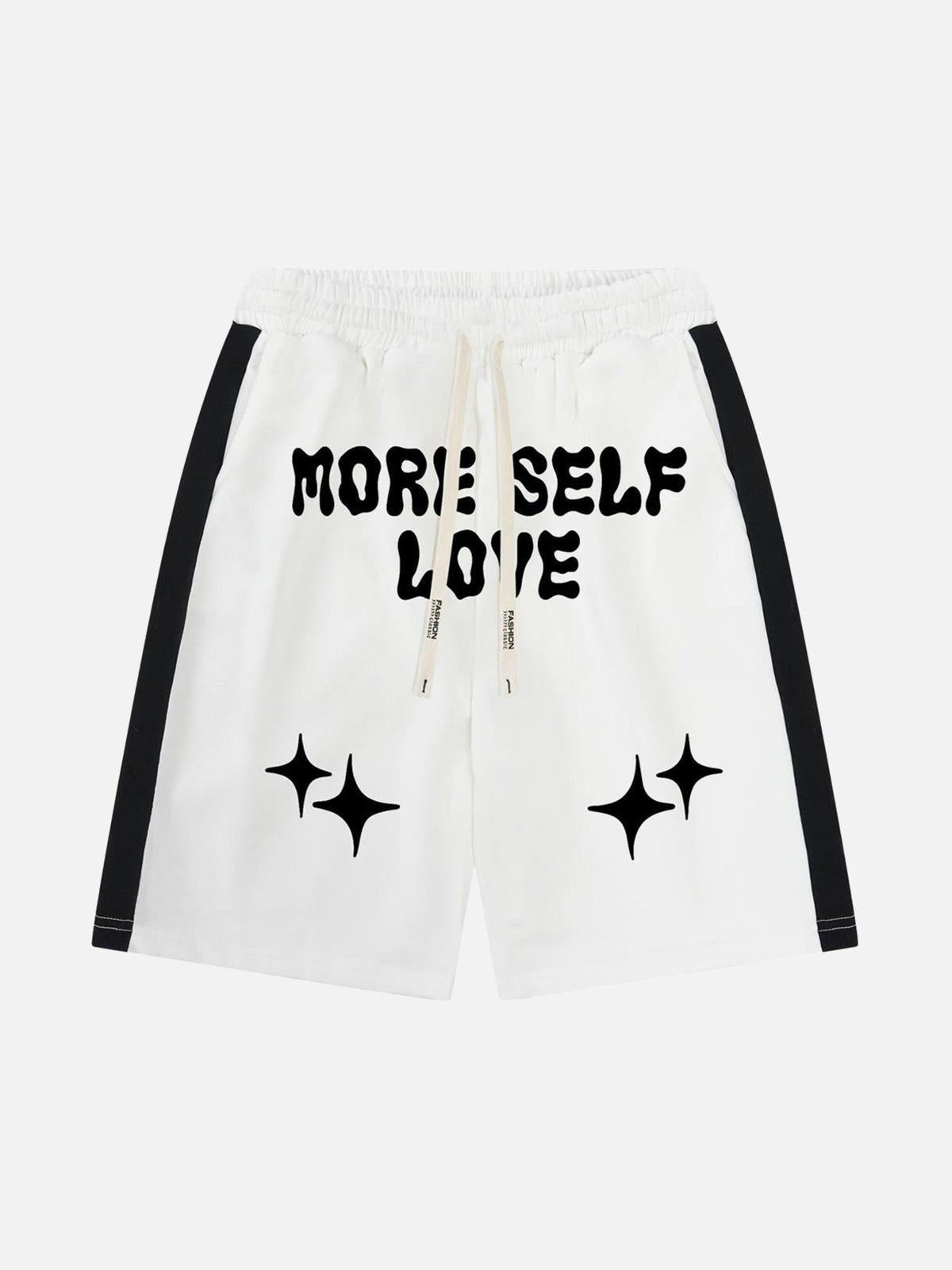 Concert Outfit Color-Coded Printed Casual Shorts