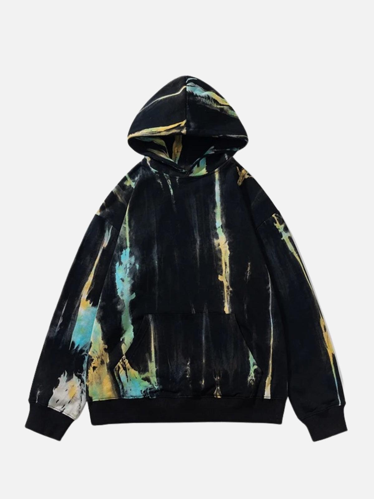 Concert Outfit Colorful Graffiti Hoodie