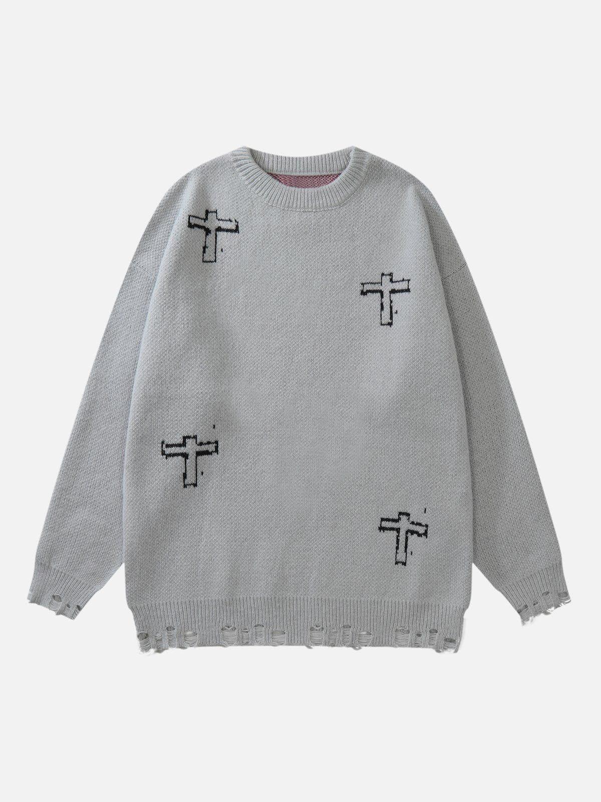 Concert Outfit Cross & Lie' Graphic Sweater