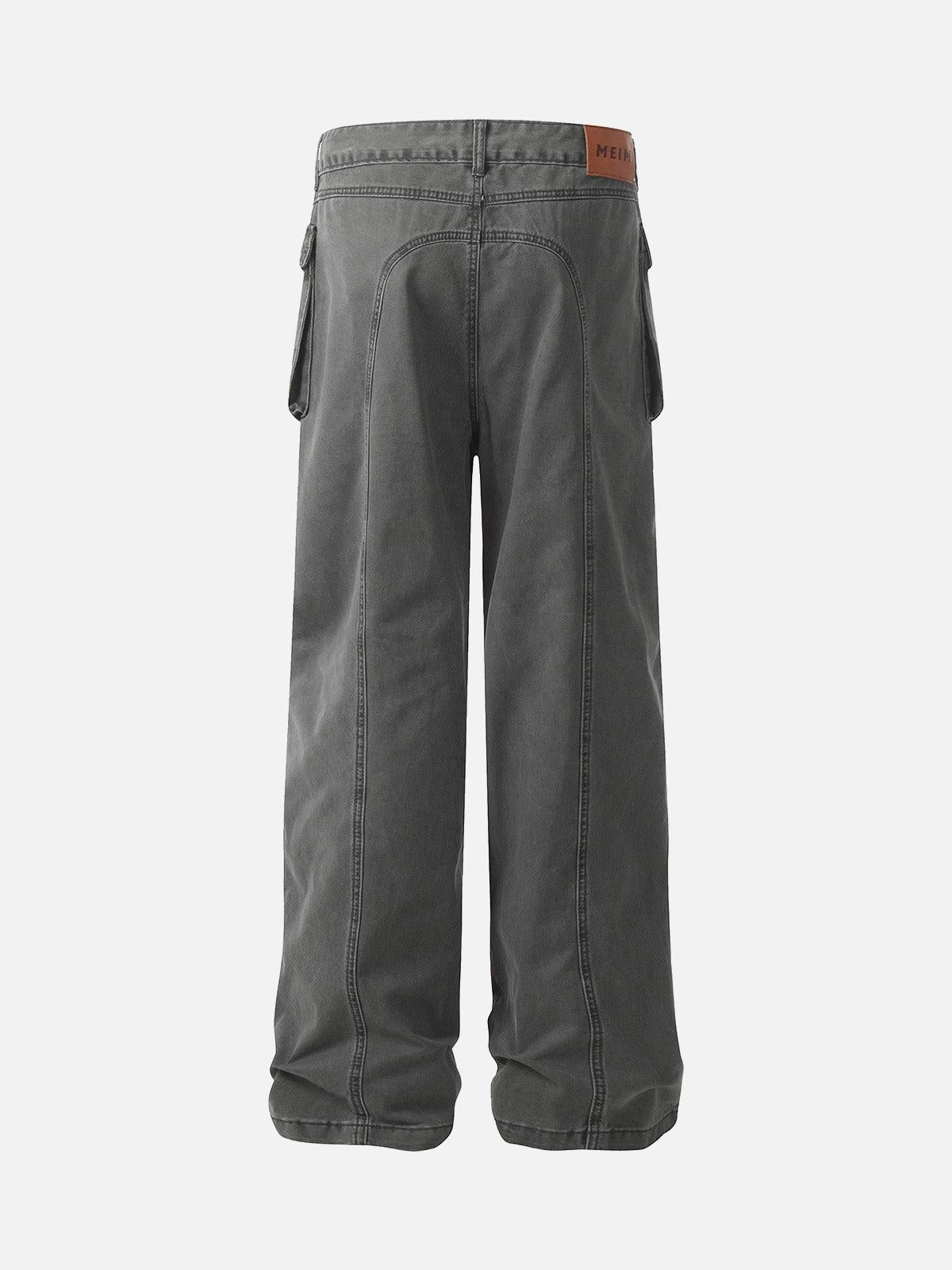Concert Outfit Deconstructed Multi Pocket Cargo Pants