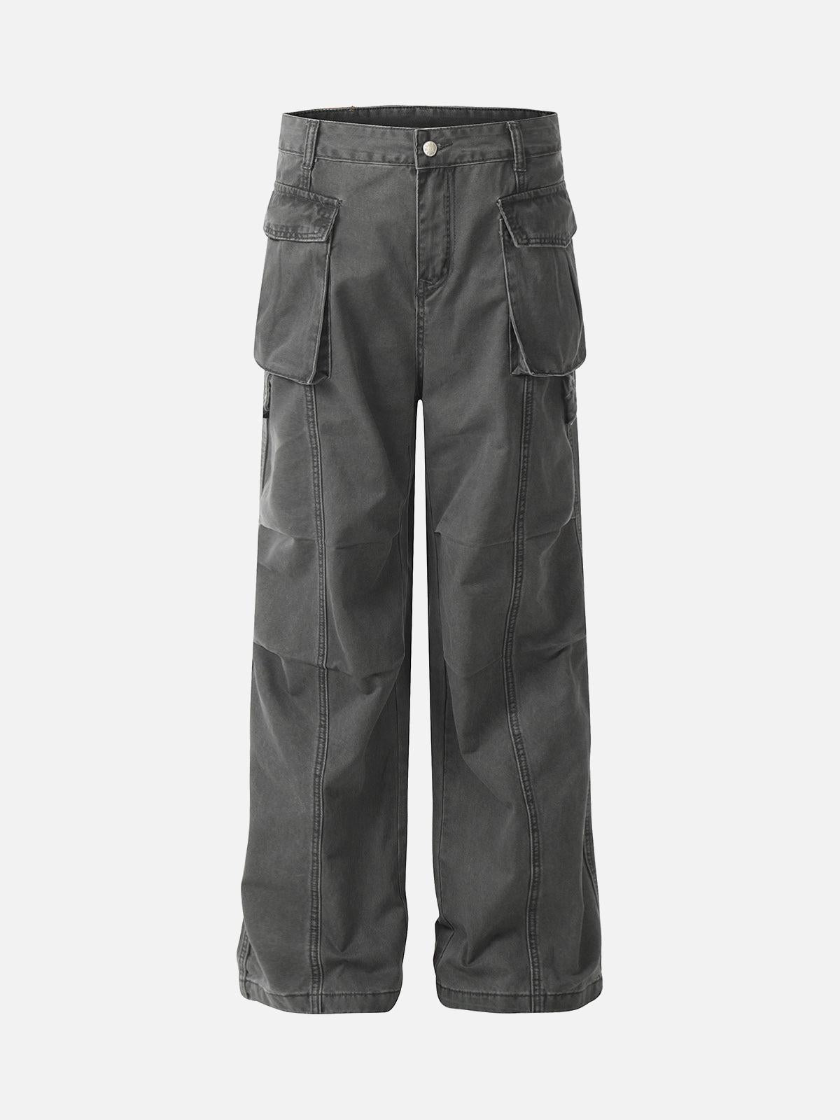 Concert Outfit Deconstructed Multi Pocket Cargo Pants