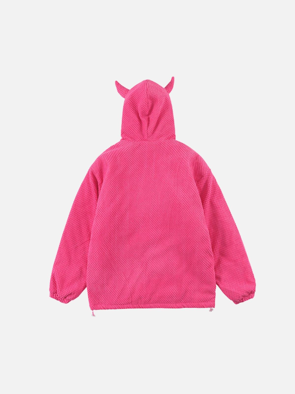 Concert Outfit Devil Hood Jacket