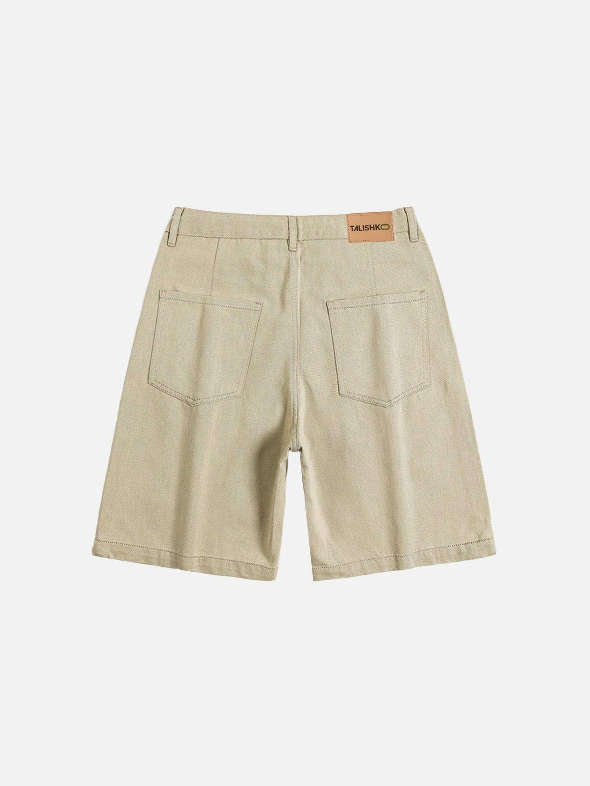 Concert Outfit Distressed Jorts