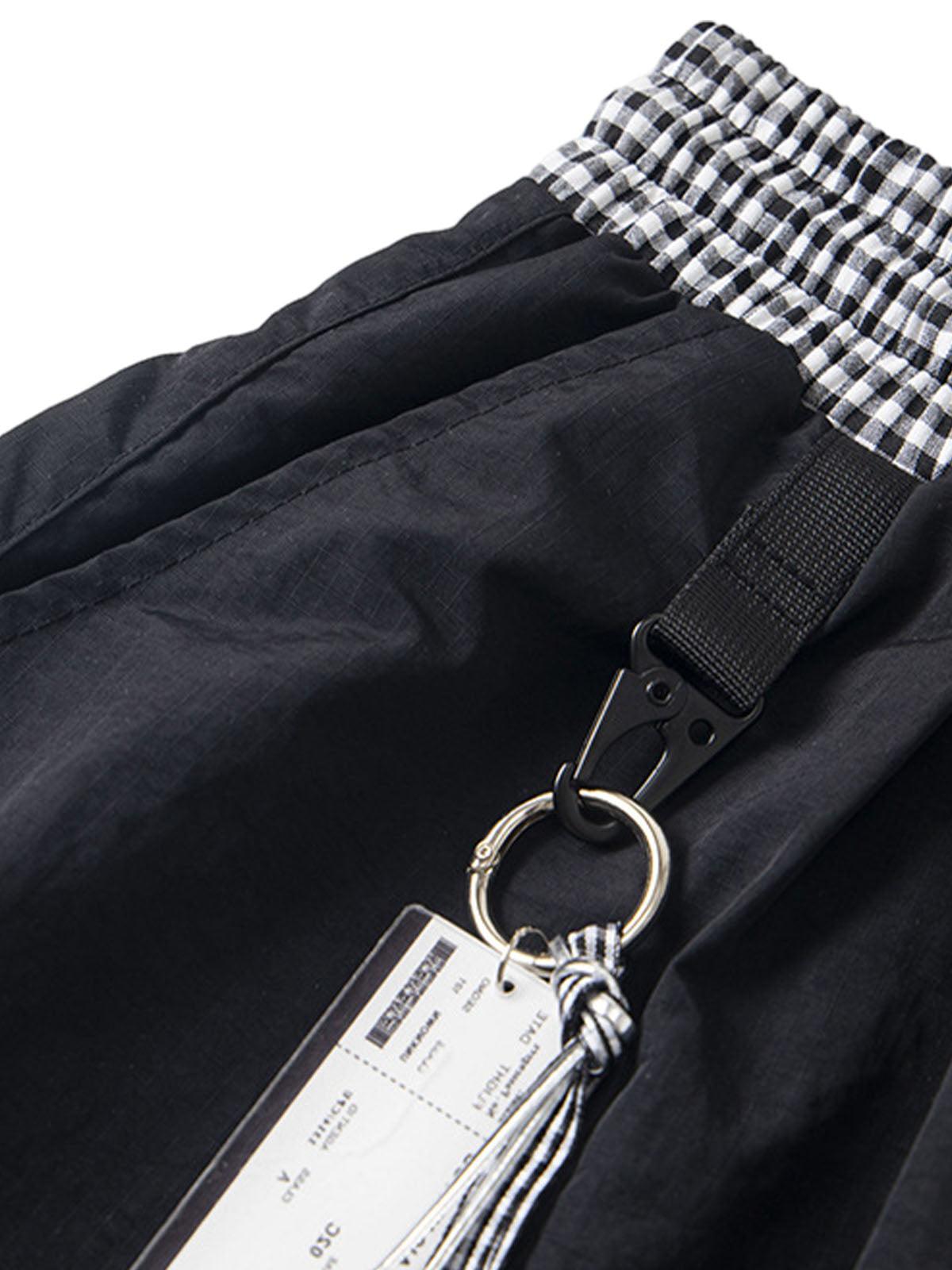 Concert Outfit Double Waist Drawstring Baggy Cargo Pants Concert Outfit Double Waist Drawstring Baggy Cargo Pants