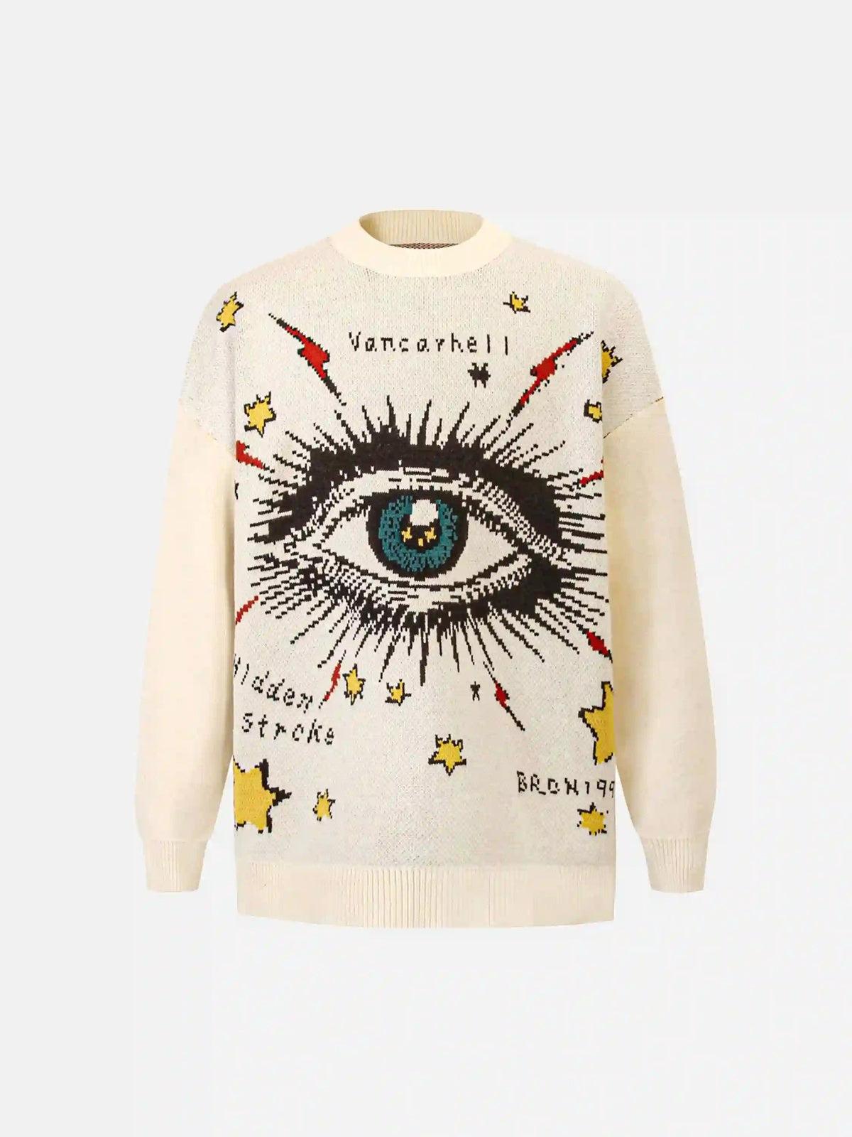 Concert Outfit Eye Contact Sweater