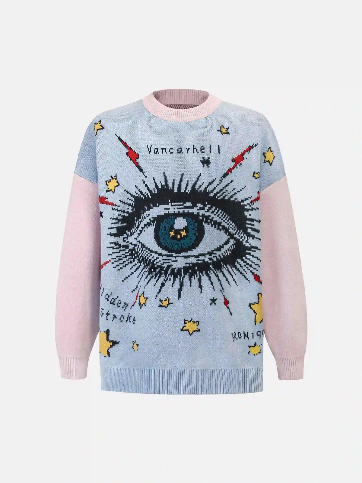 Concert Outfit Eye Contact Sweater