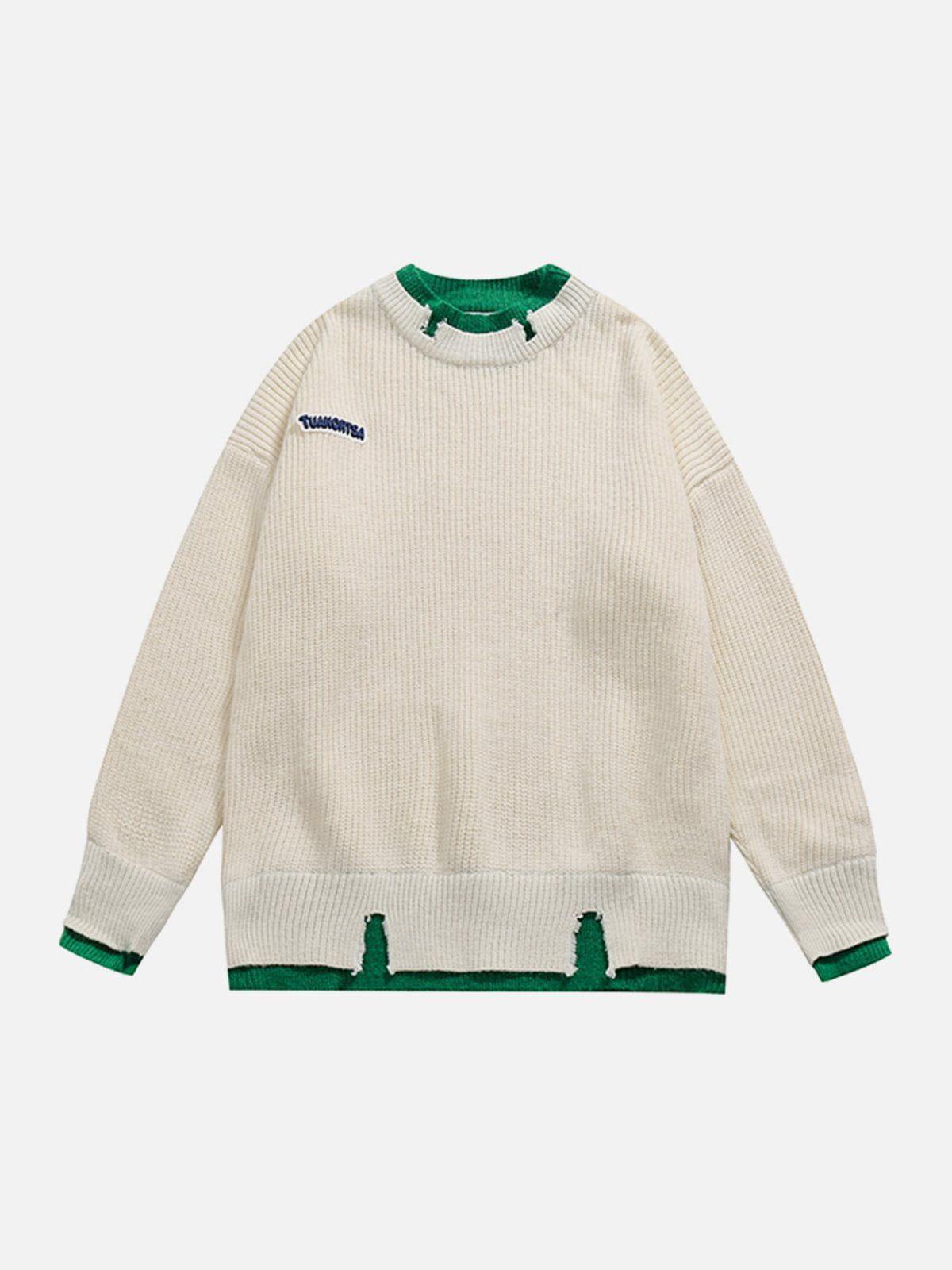 Concert Outfit Fake Two Sweater