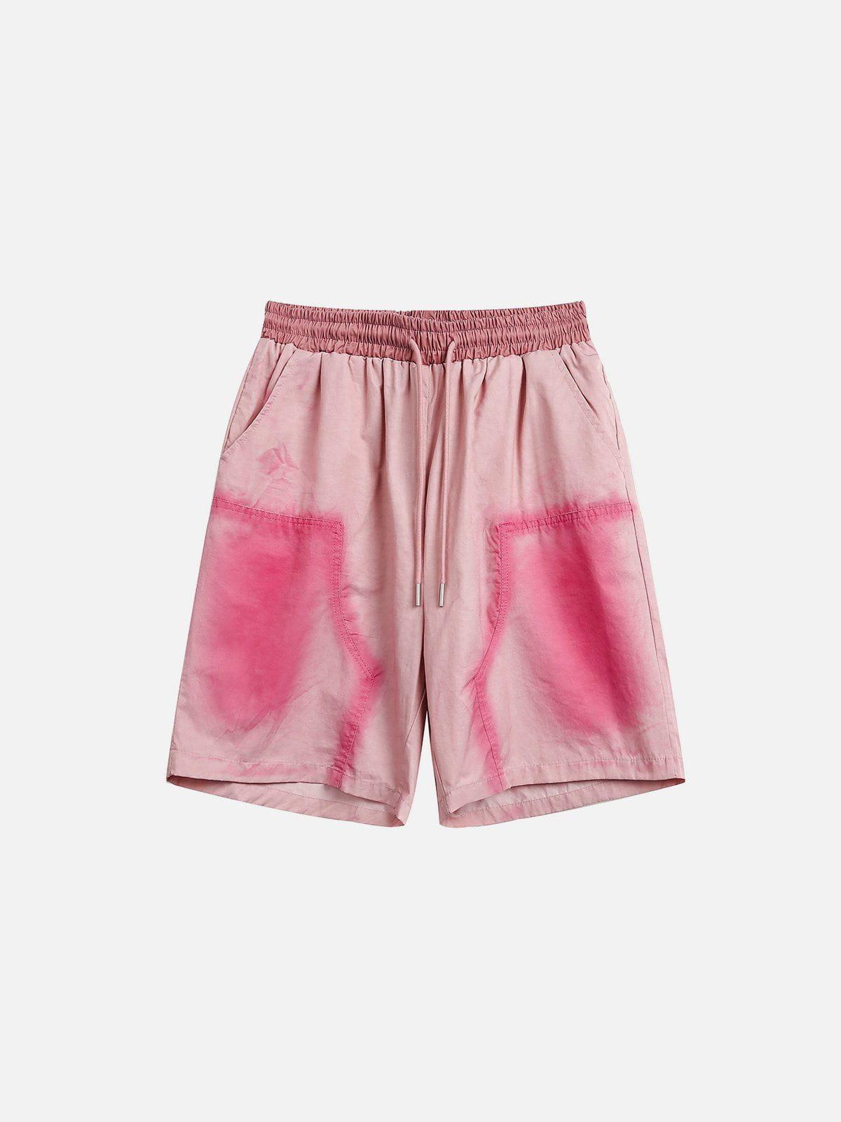 Concert Outfit Graffiti Drawstring Shorts