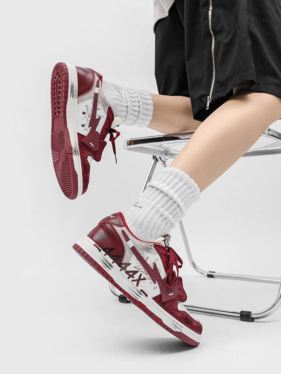 Concert Outfit Graffiti Skate Sports Casual Shoes