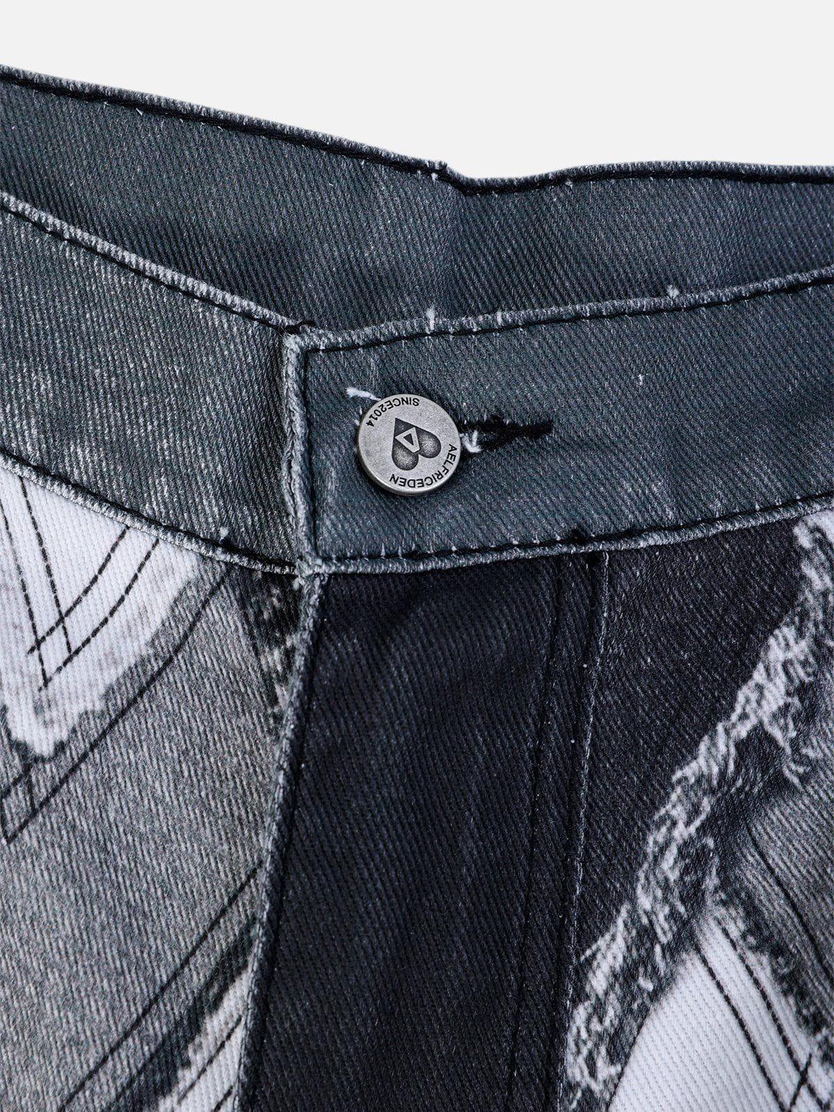 Concert Outfit Heart Patchwork Jorts Concert Outfit Heart Patchwork Jorts