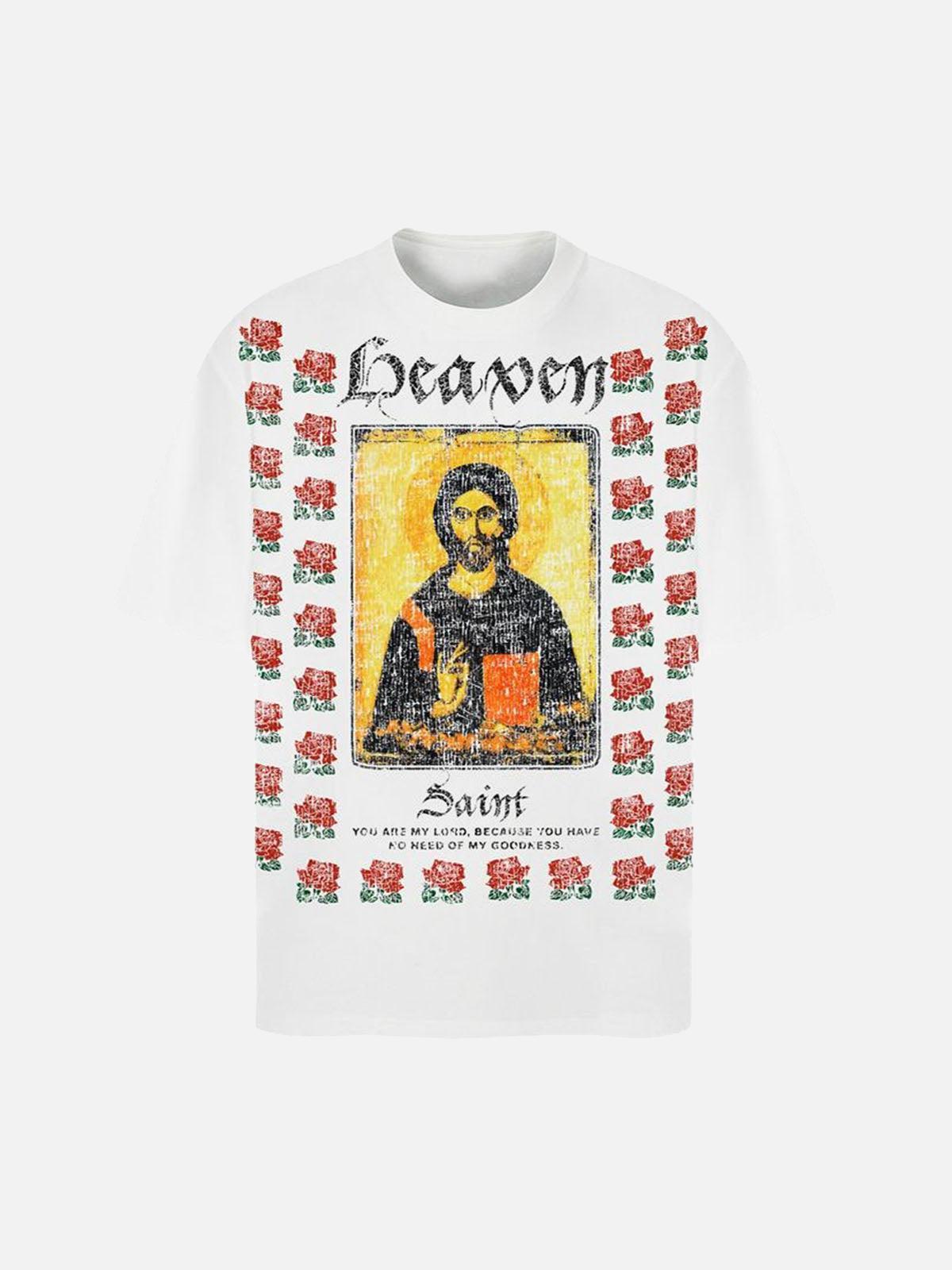 Concert Outfit Heaven Floral Graphic T-Shirt