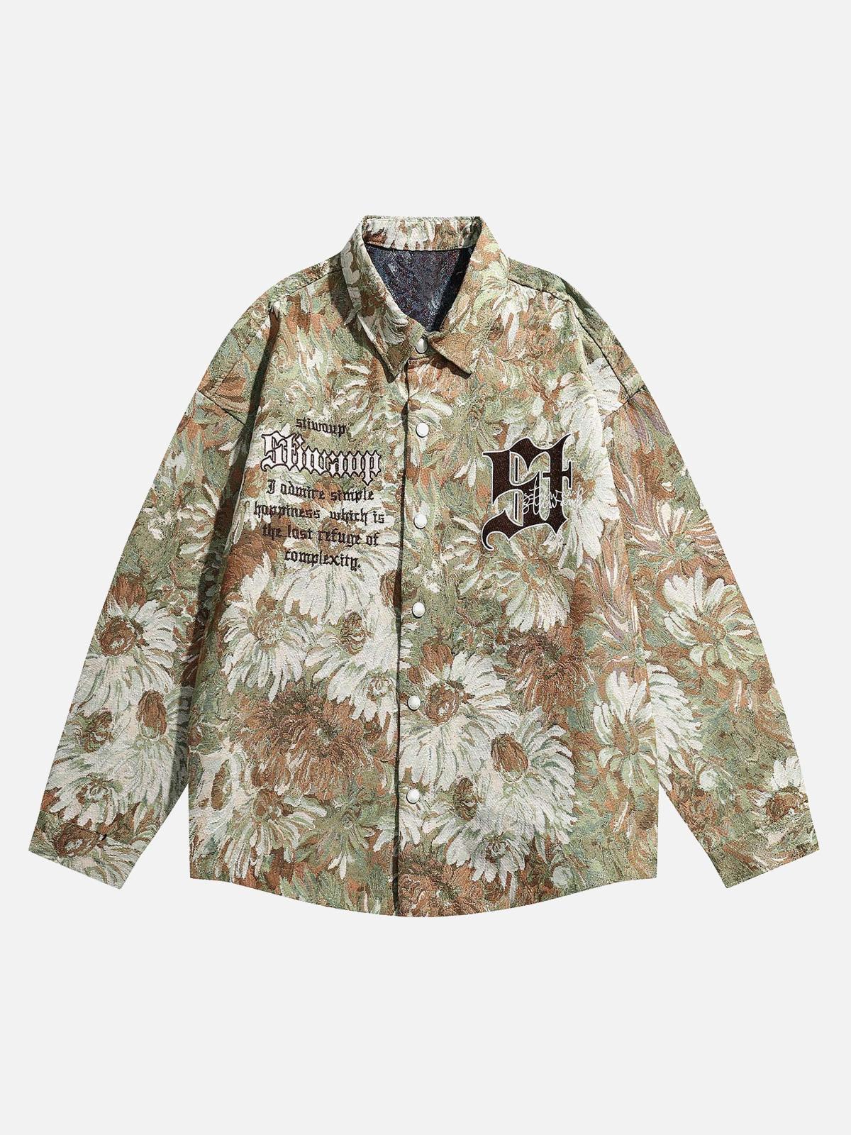 Concert Outfit High Street Jacquard Embroidery Design Jacket