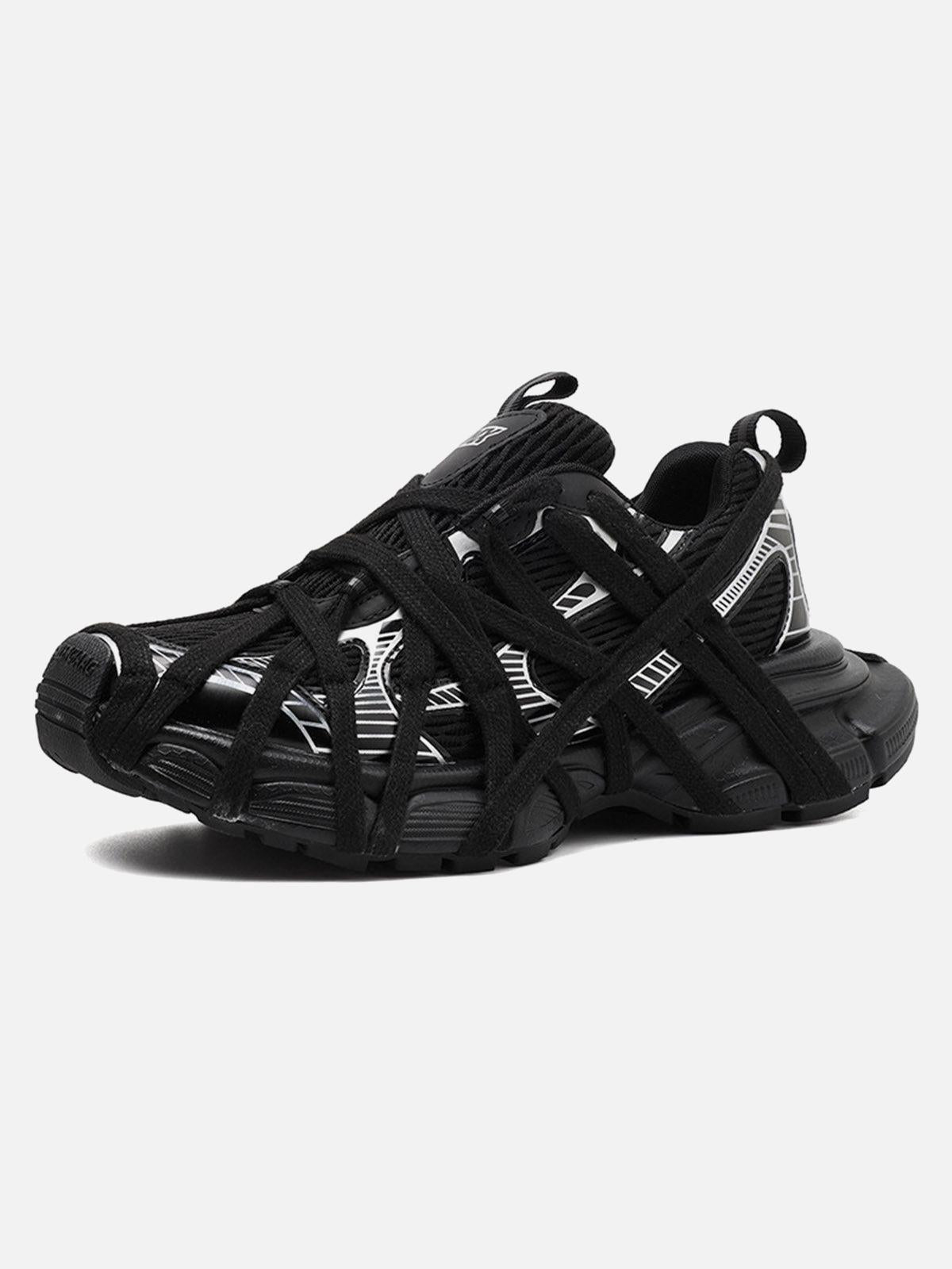 Concert Outfit High Street Lace-Up Casual Sneakers