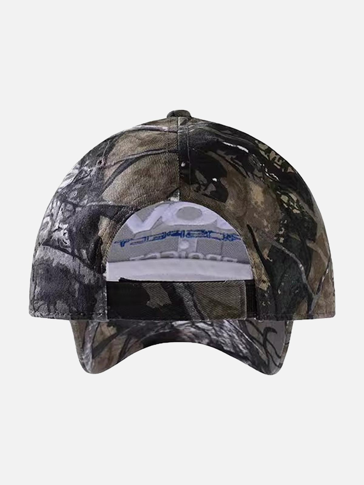 Concert Outfit High Street Retro Camouflage Hat