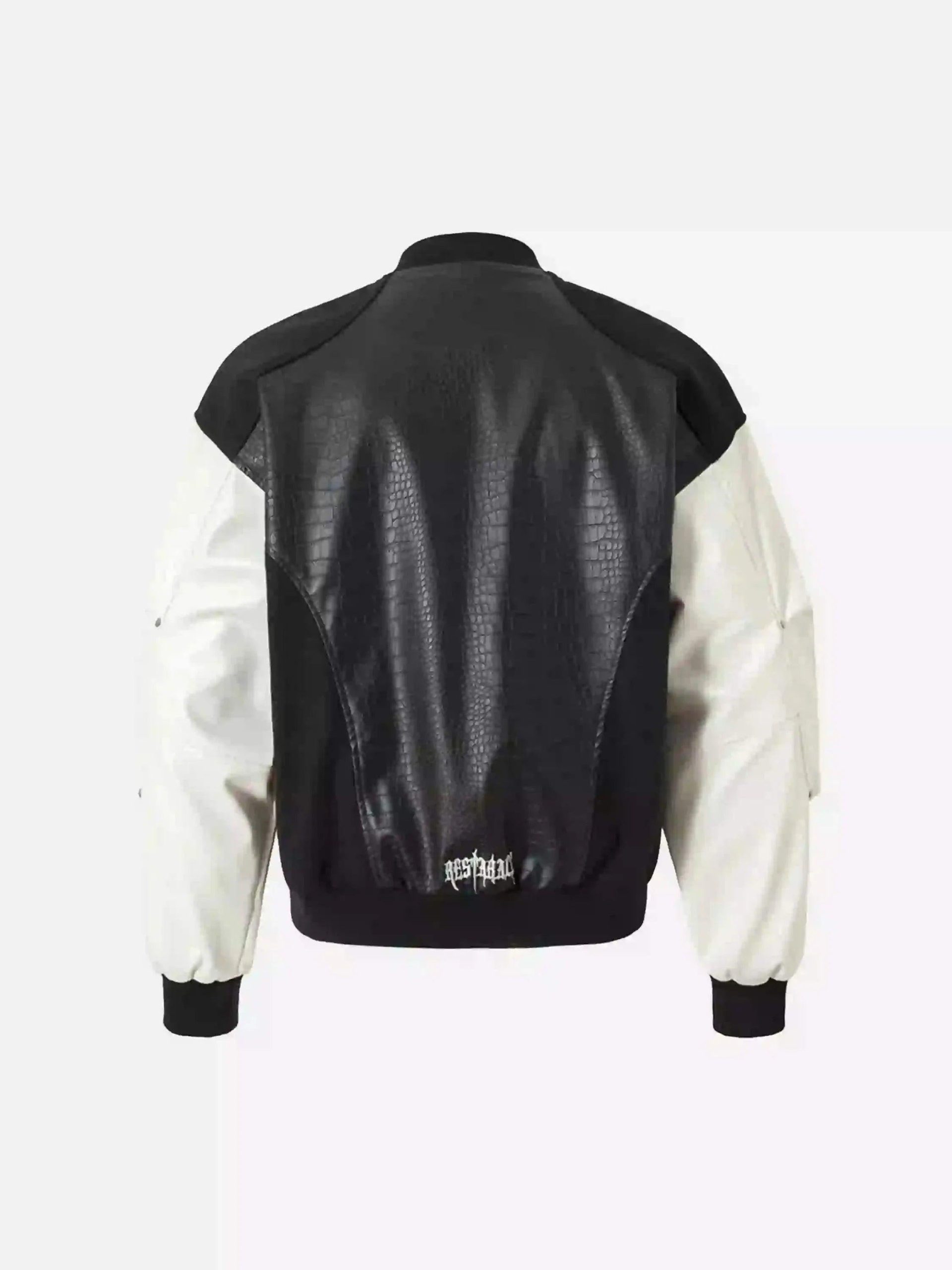 Concert Outfit Hip Hop Gothic Embroidered Baseball Jacket