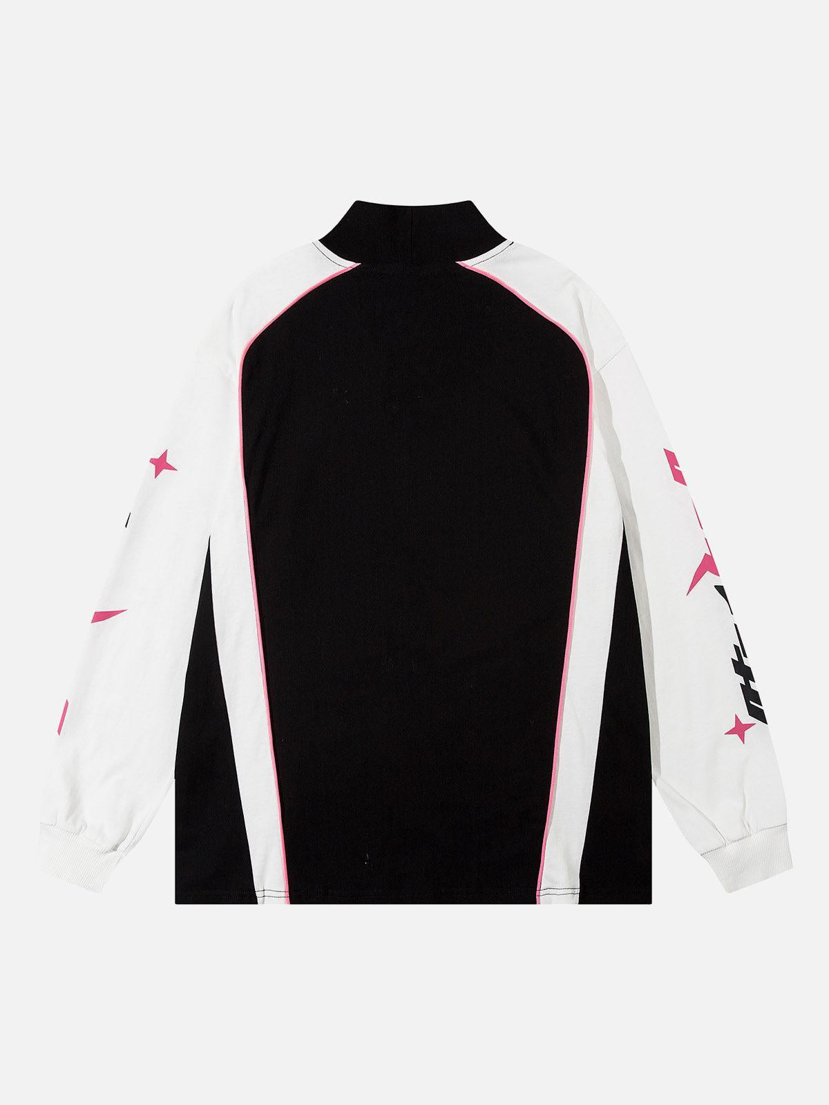 Concert Outfit Jersey Long Sleeve Quarter Zip Shirt