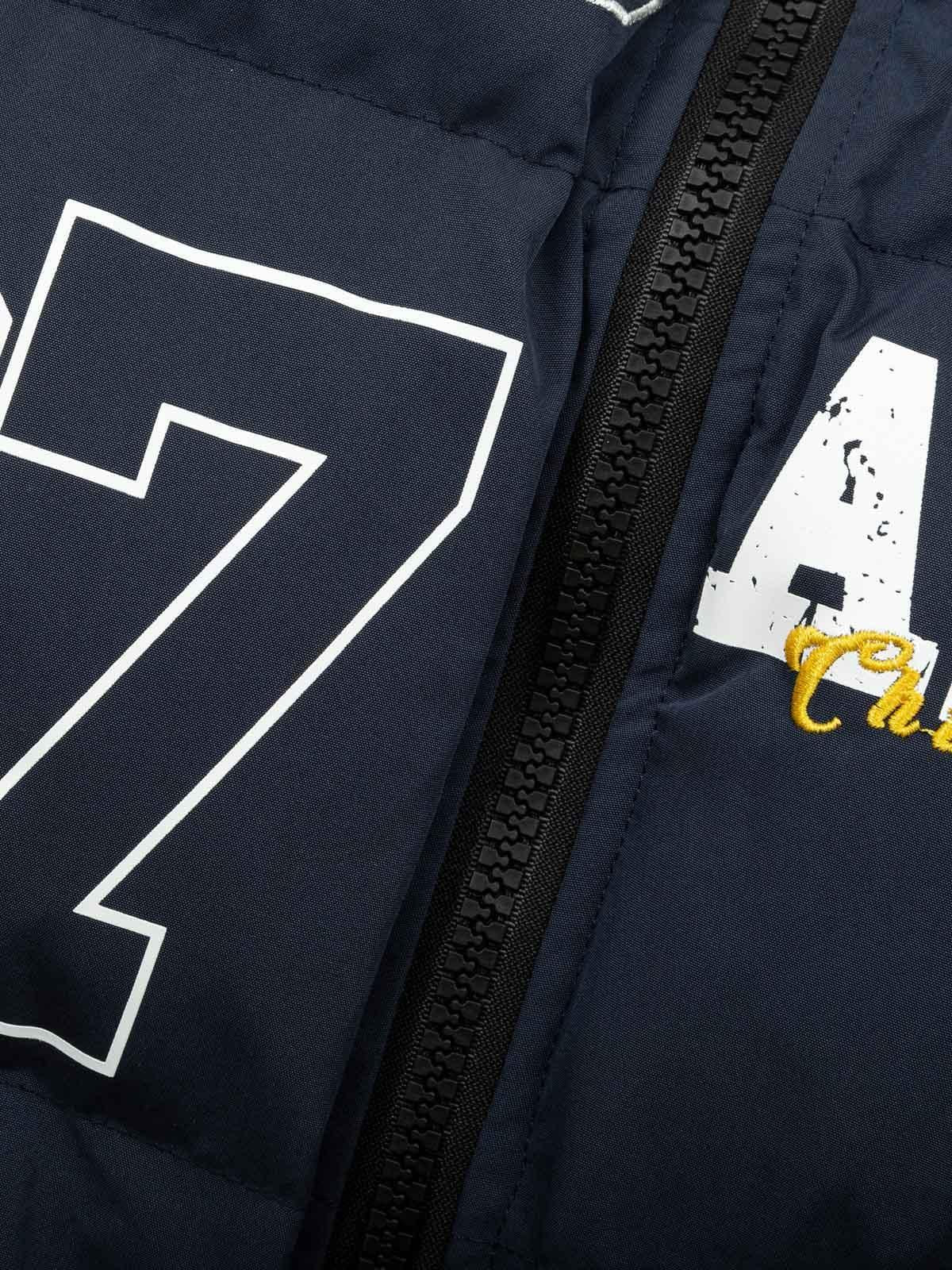 Concert Outfit Jersey Stand Collar Embroidered Quilted Puffer Jacket Concert Outfit Jersey Stand Collar Embroidered Quilted Puffer Jacket