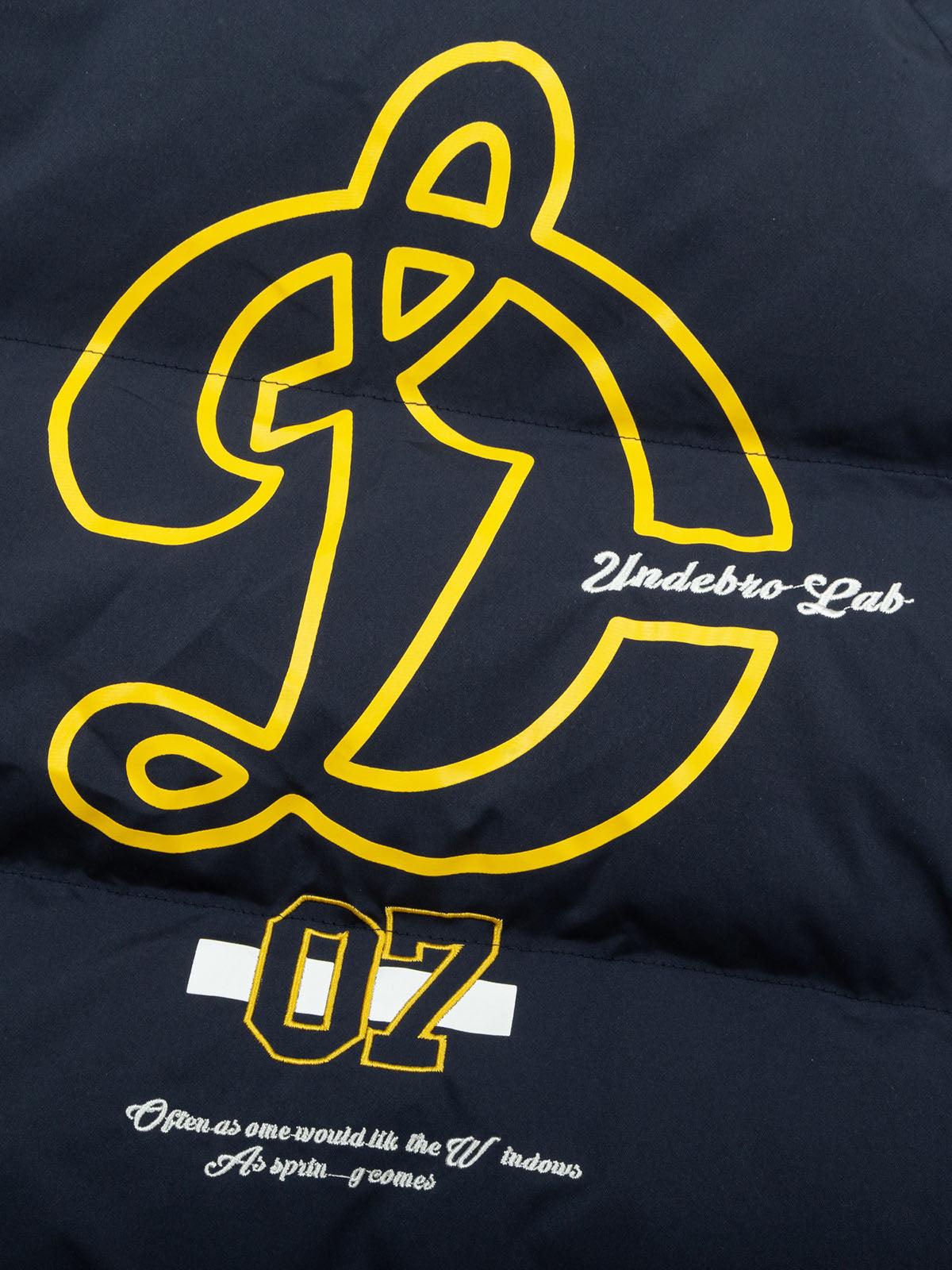 Concert Outfit Jersey Stand Collar Embroidered Quilted Puffer Jacket Concert Outfit Jersey Stand Collar Embroidered Quilted Puffer Jacket