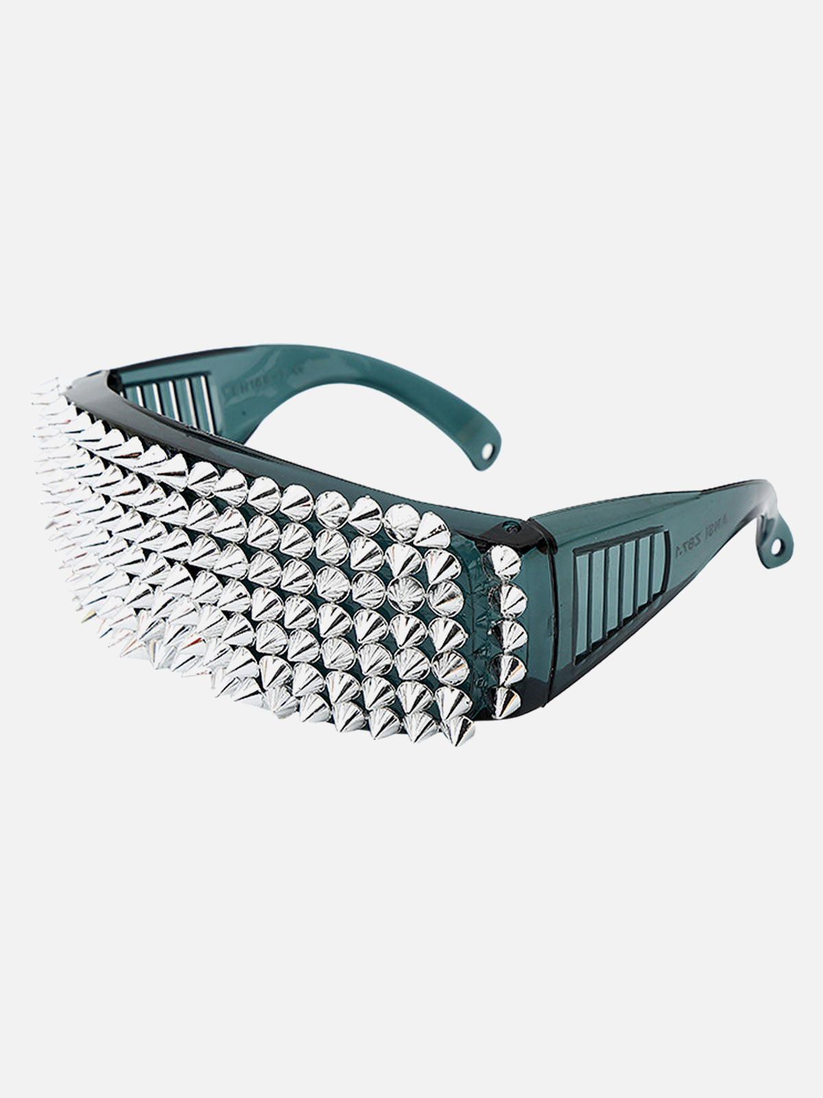 Concert Outfit Large Frame Outdoor Rivet Sunglasses