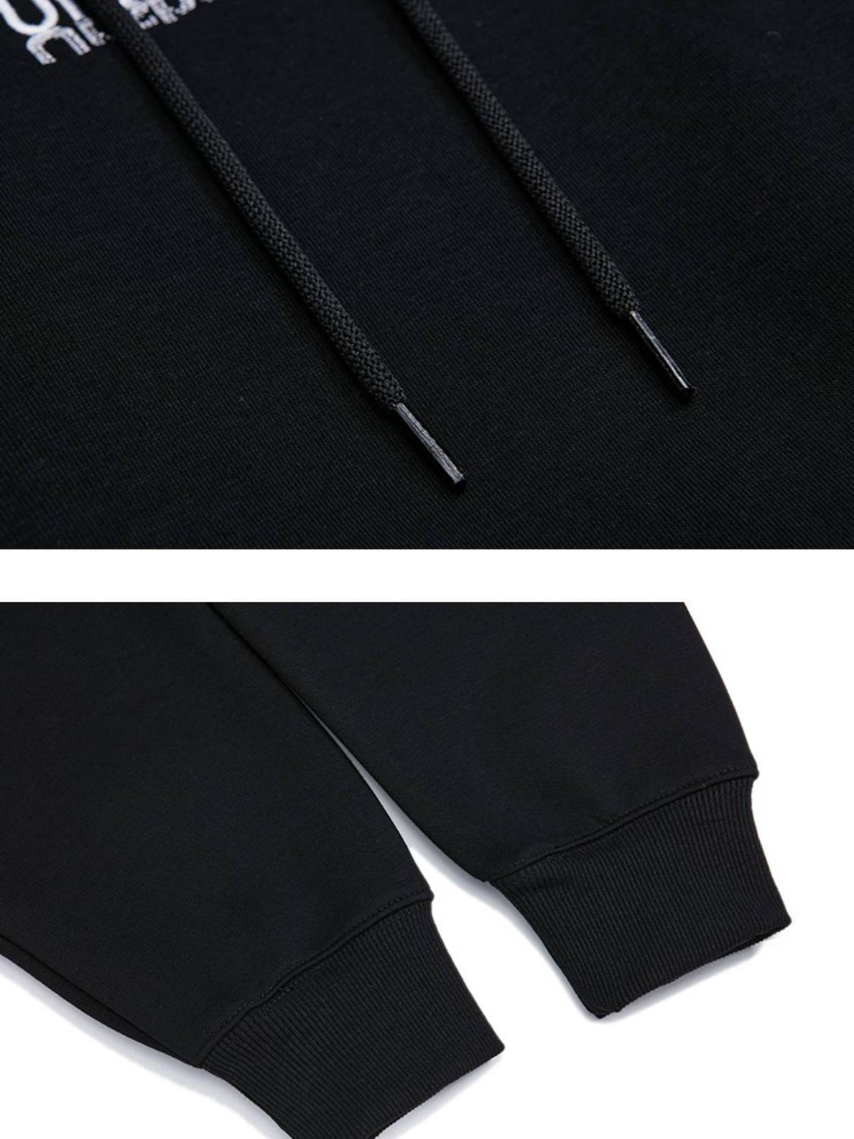 Concert Outfit Lazy Style Letter Embroidery Hoodie Concert Outfit Lazy Style Letter Embroidery Hoodie