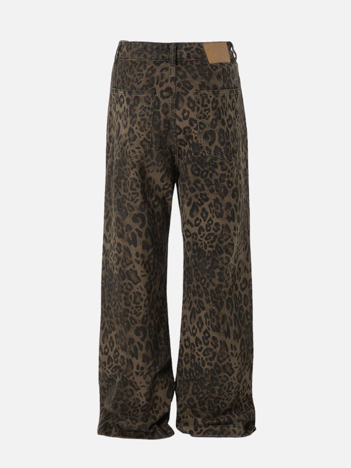 Concert Outfit Leopard Print Jeans