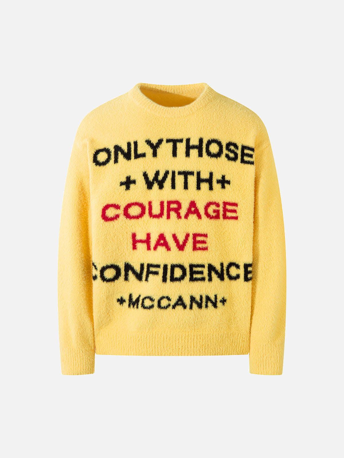 Concert Outfit Letter Graphic Sweater