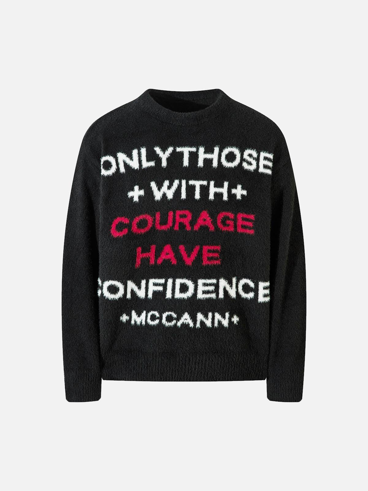 Concert Outfit Letter Graphic Sweater