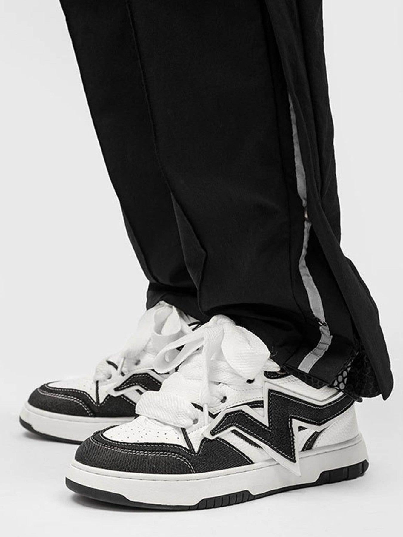 Concert Outfit Lightning Collision Color Splicing Board Shoes Concert Outfit Lightning Collision Color Splicing Board Shoes