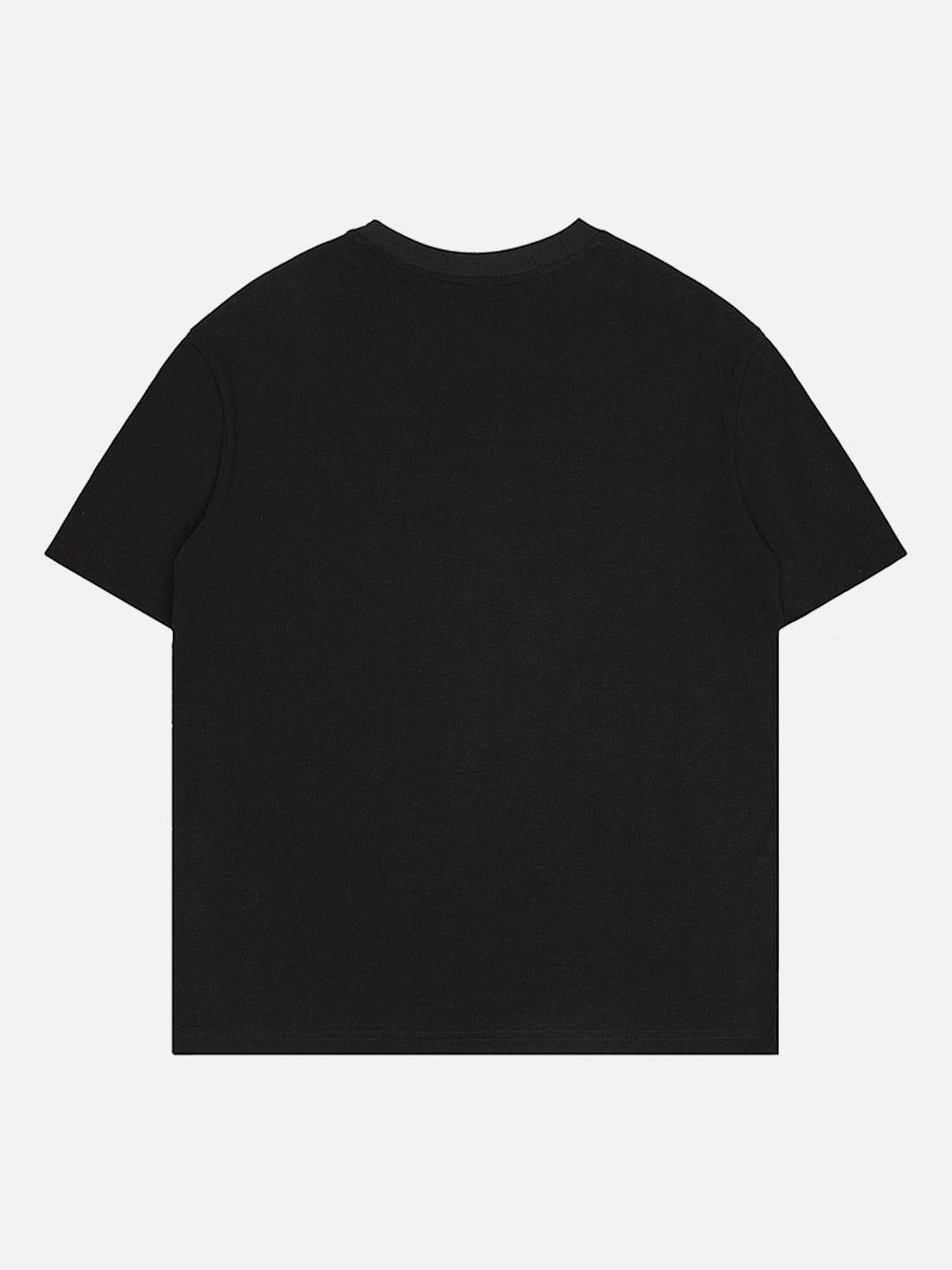 Concert Outfit Line Skeleton Graphic Tee