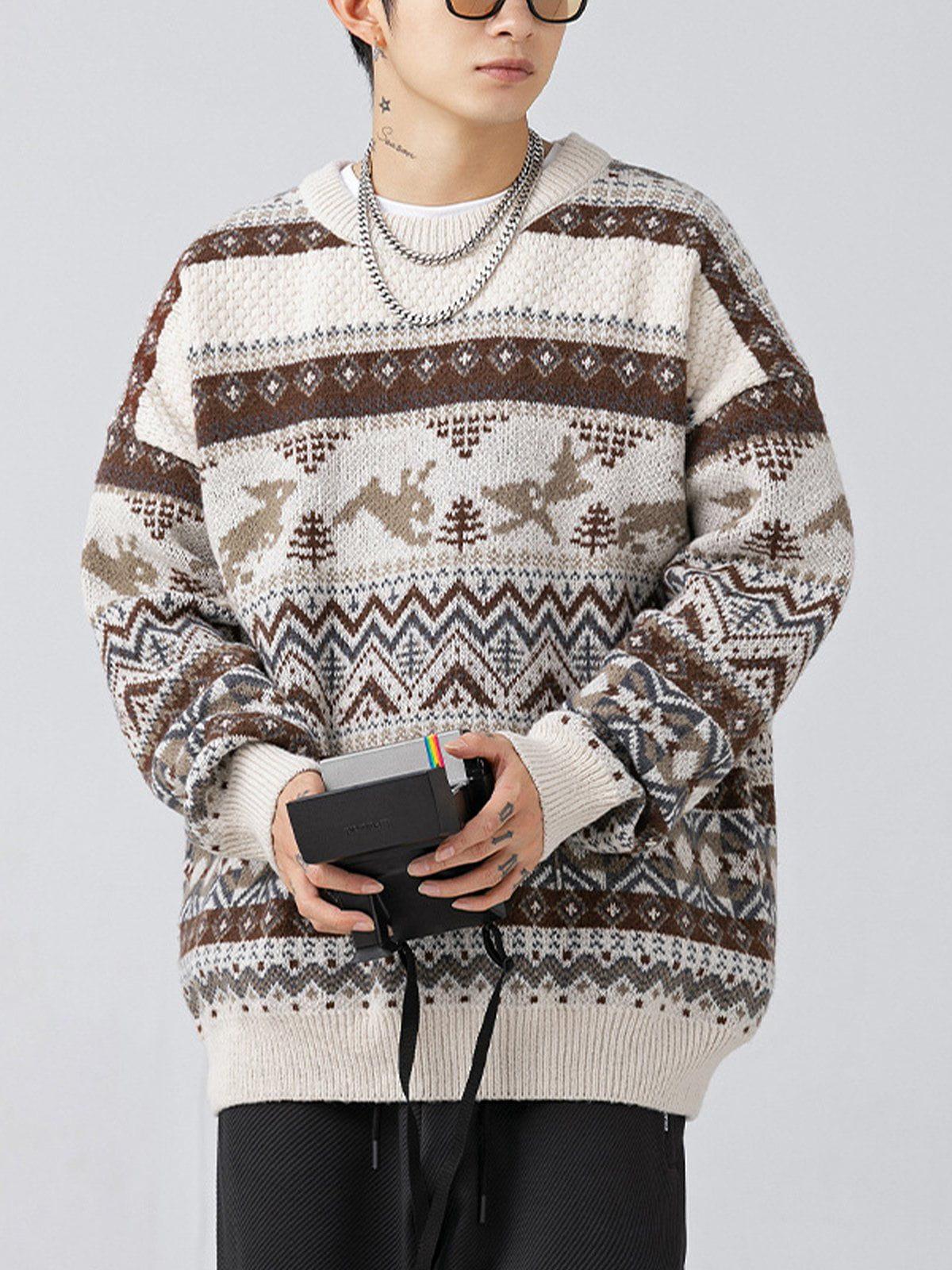 Concert Outfit Loose Vintage Sweater