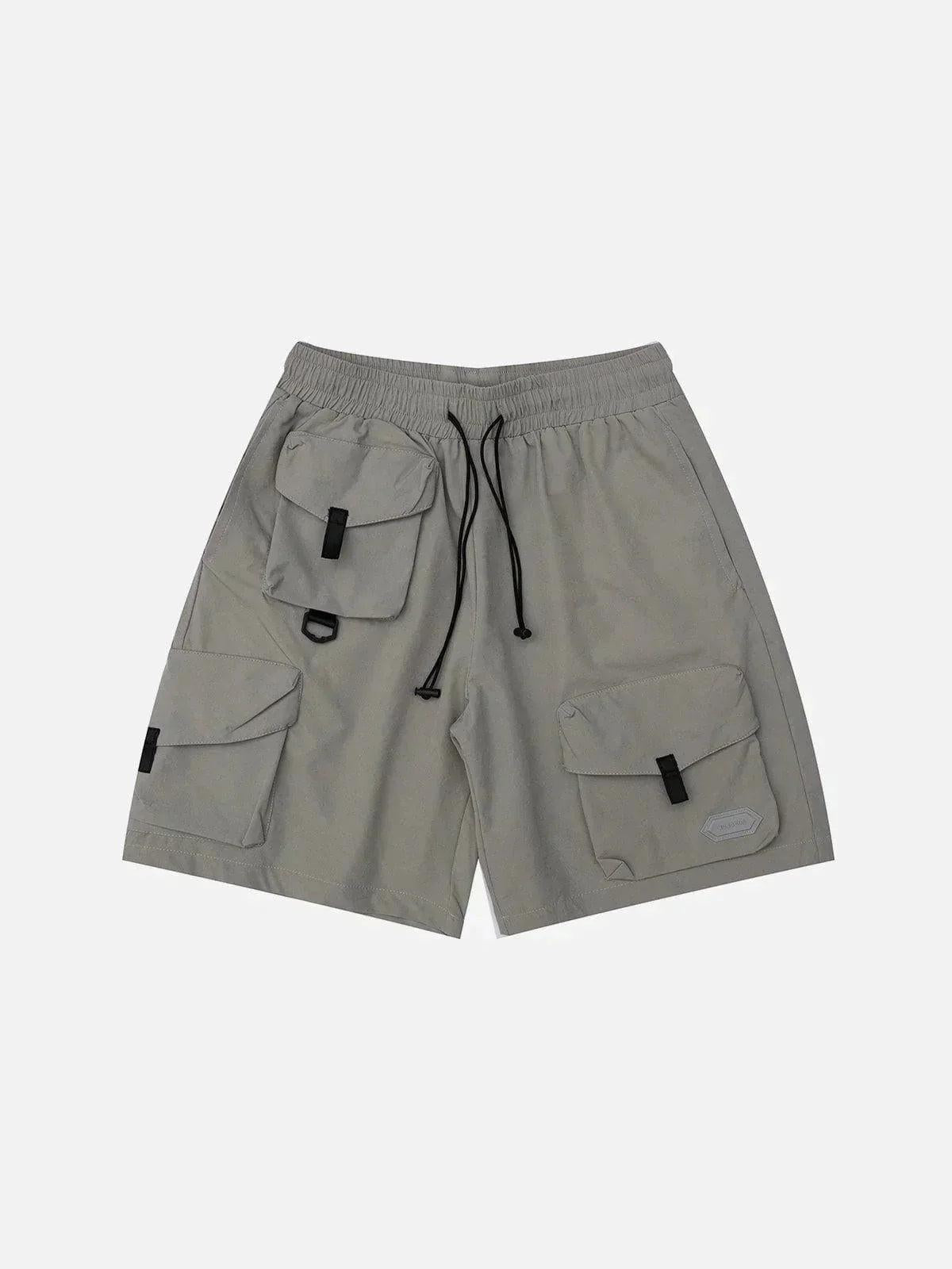 Concert Outfit Multi-Pocket Cargo Shorts
