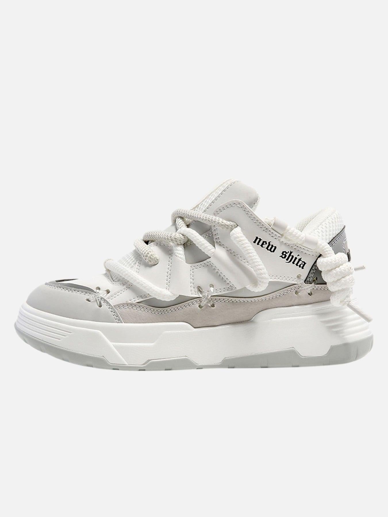 Concert Outfit Niche Trendy Thick-Soled Board Shoes