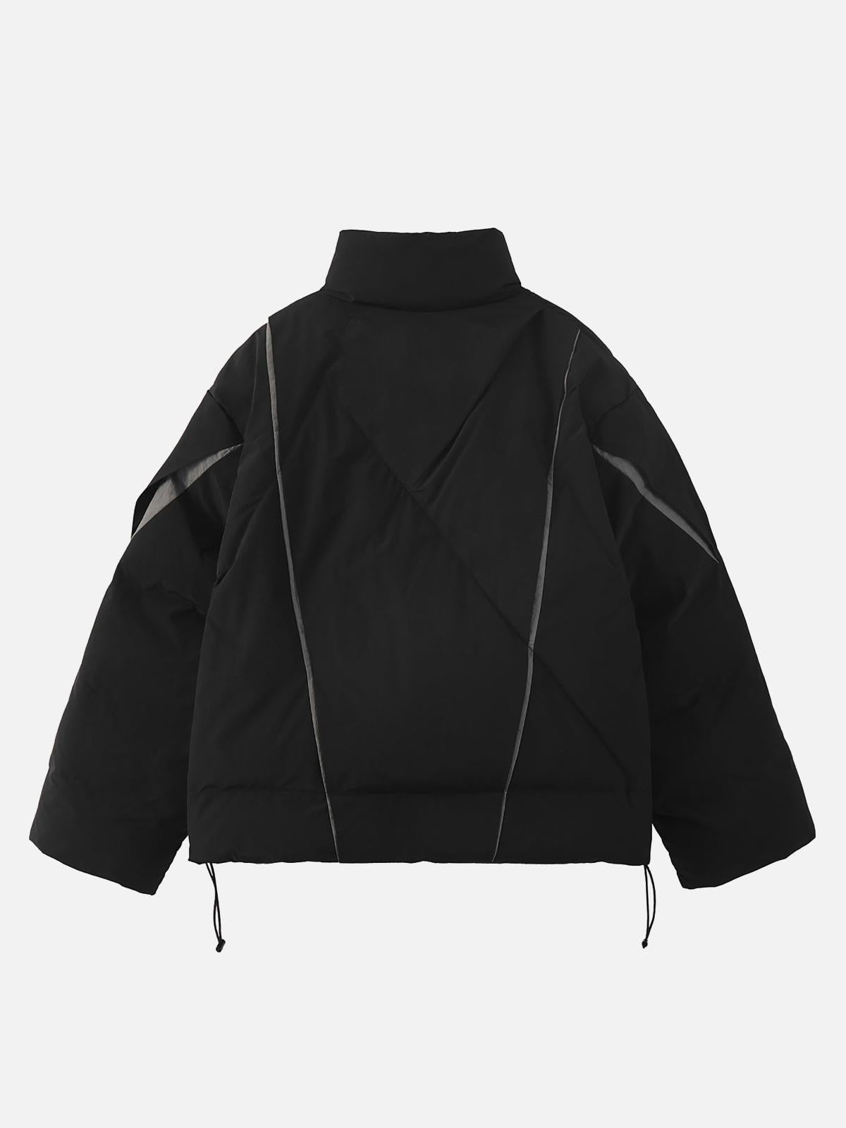 Concert Outfit Oversize Deconstructed Cotton Jacket