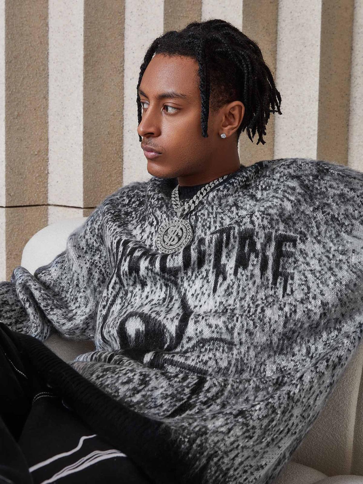 Concert Outfit Oversized Spider Sweater